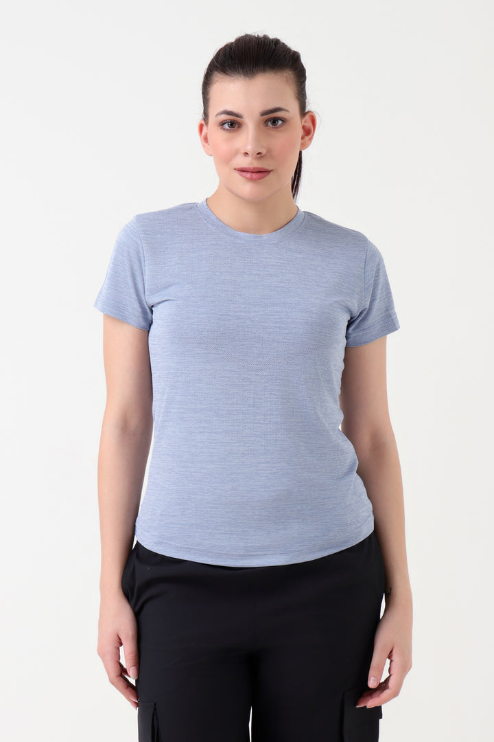 Premium Jacquard Tshirt Plum