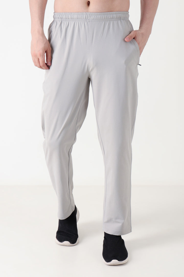 GROW Relaxed Comfy Joggers Light Grey