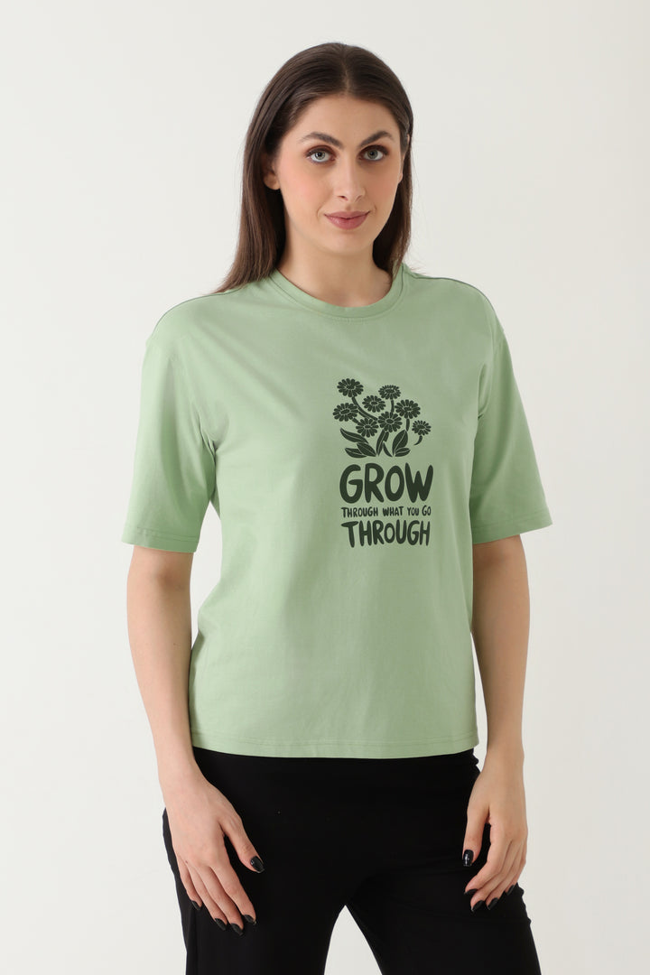 Lazee Luxe Tee Mint To Be