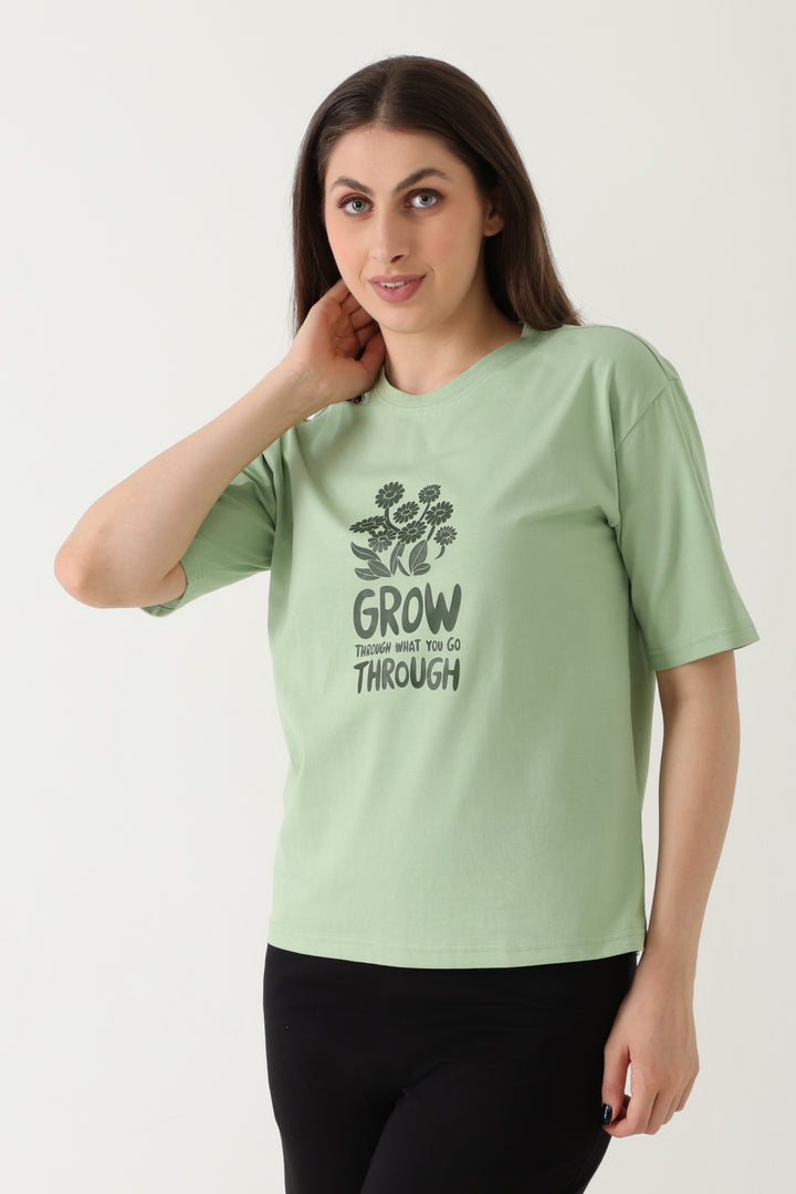 Lazee Luxe Tee Mint To Be