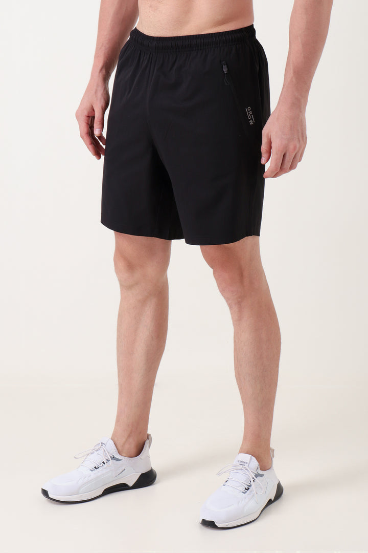 Elasto Cargo Shorts Black