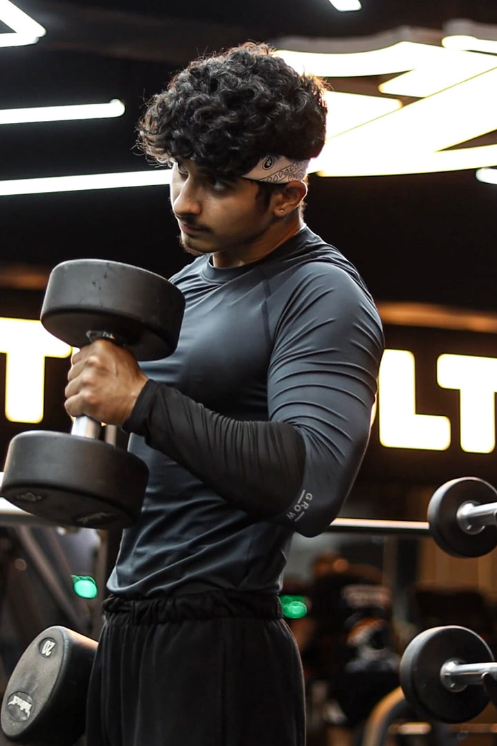 Elevate Compression T-shirt Grey