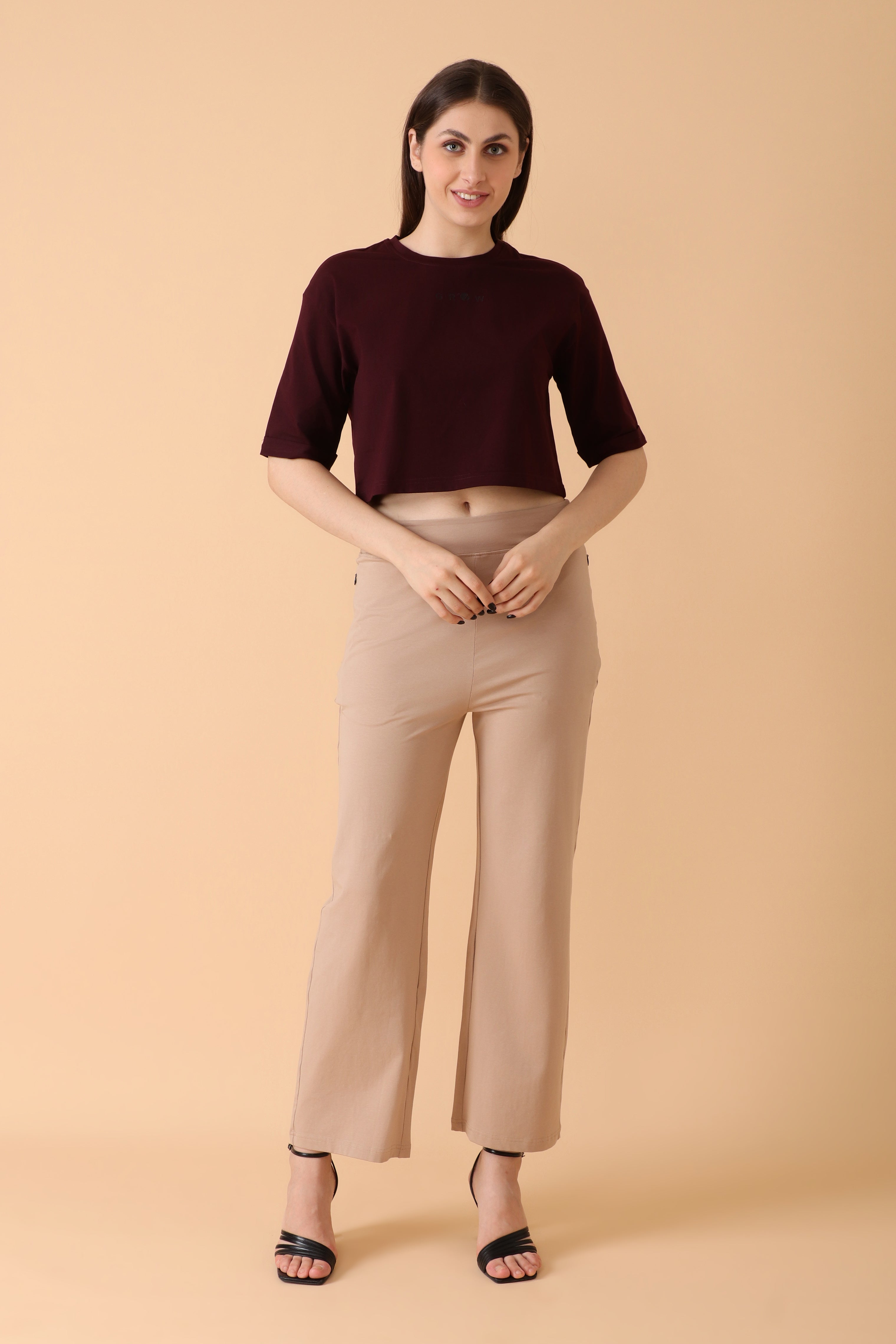 Go-With-The-Flow Pant Beige Glow