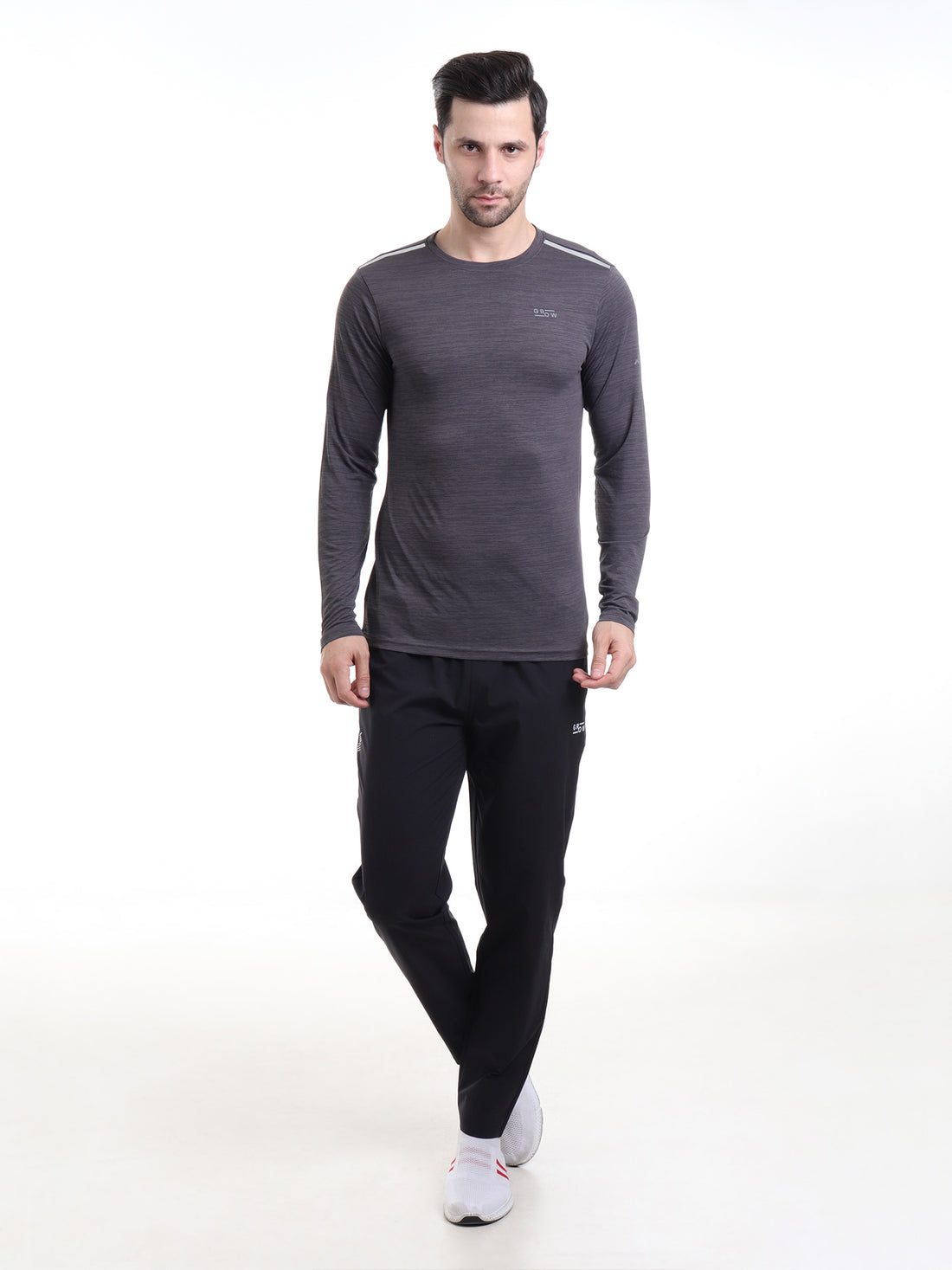 Dry Fit Melange T-shirt Black