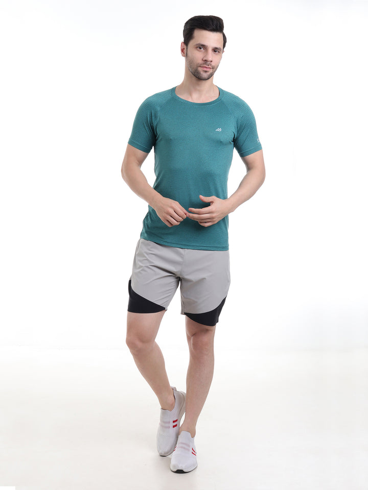 Raglan Sleeve High Performance T-shirt Green
