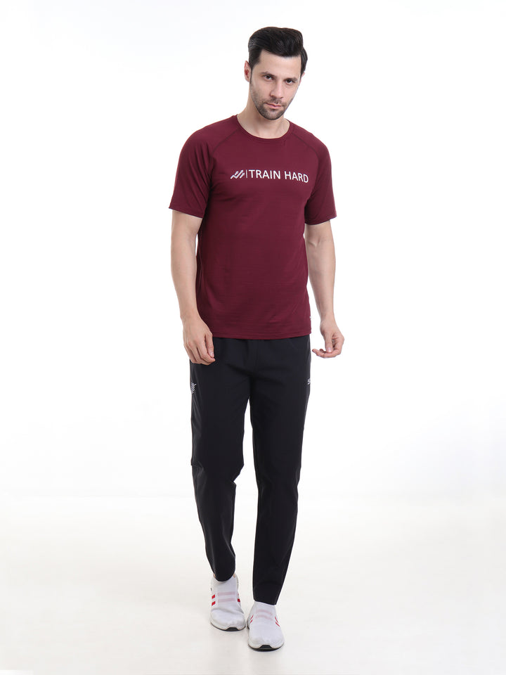 High Performance Training T-Shirt Maroon