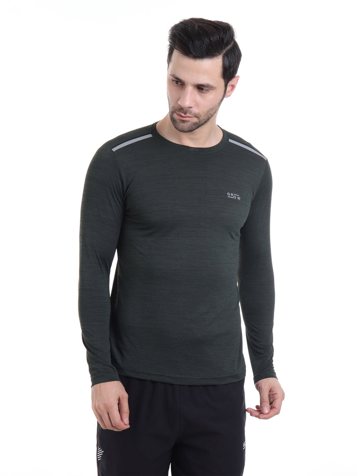 Dry Fit Melange T-shirt Olive