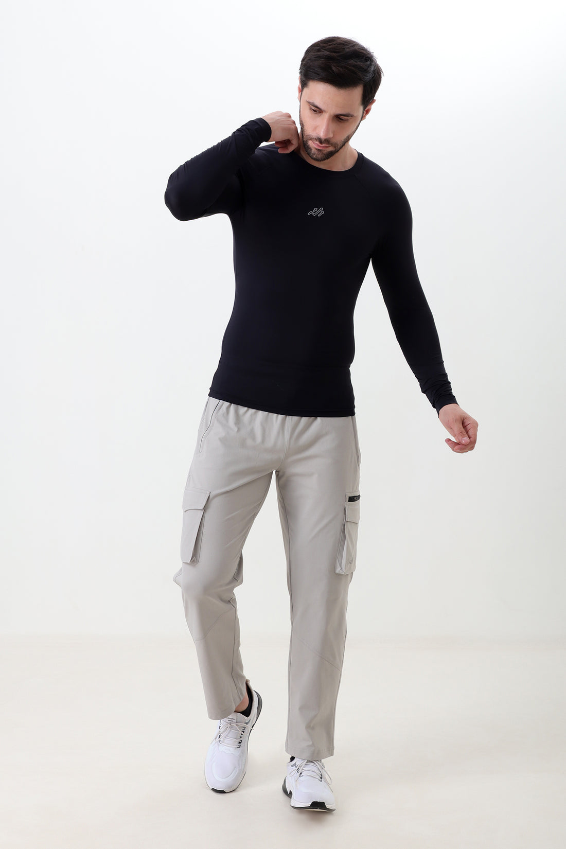 Nylon Compression Fullsleeves T-shirt