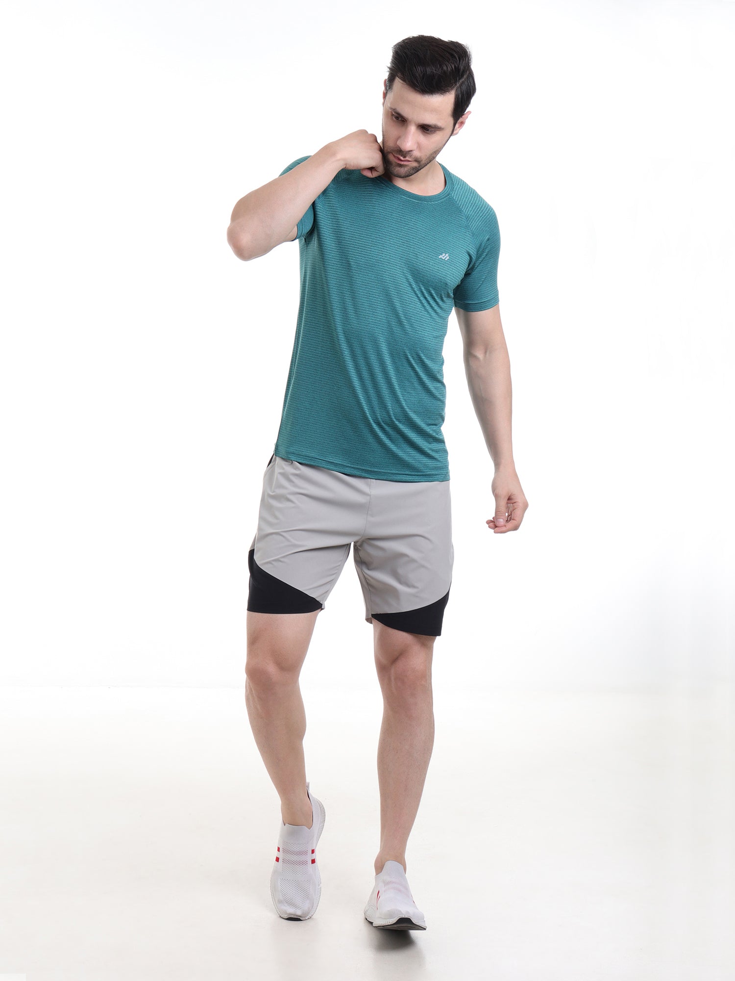 Raglan Sleeve High Performance T-shirt Green