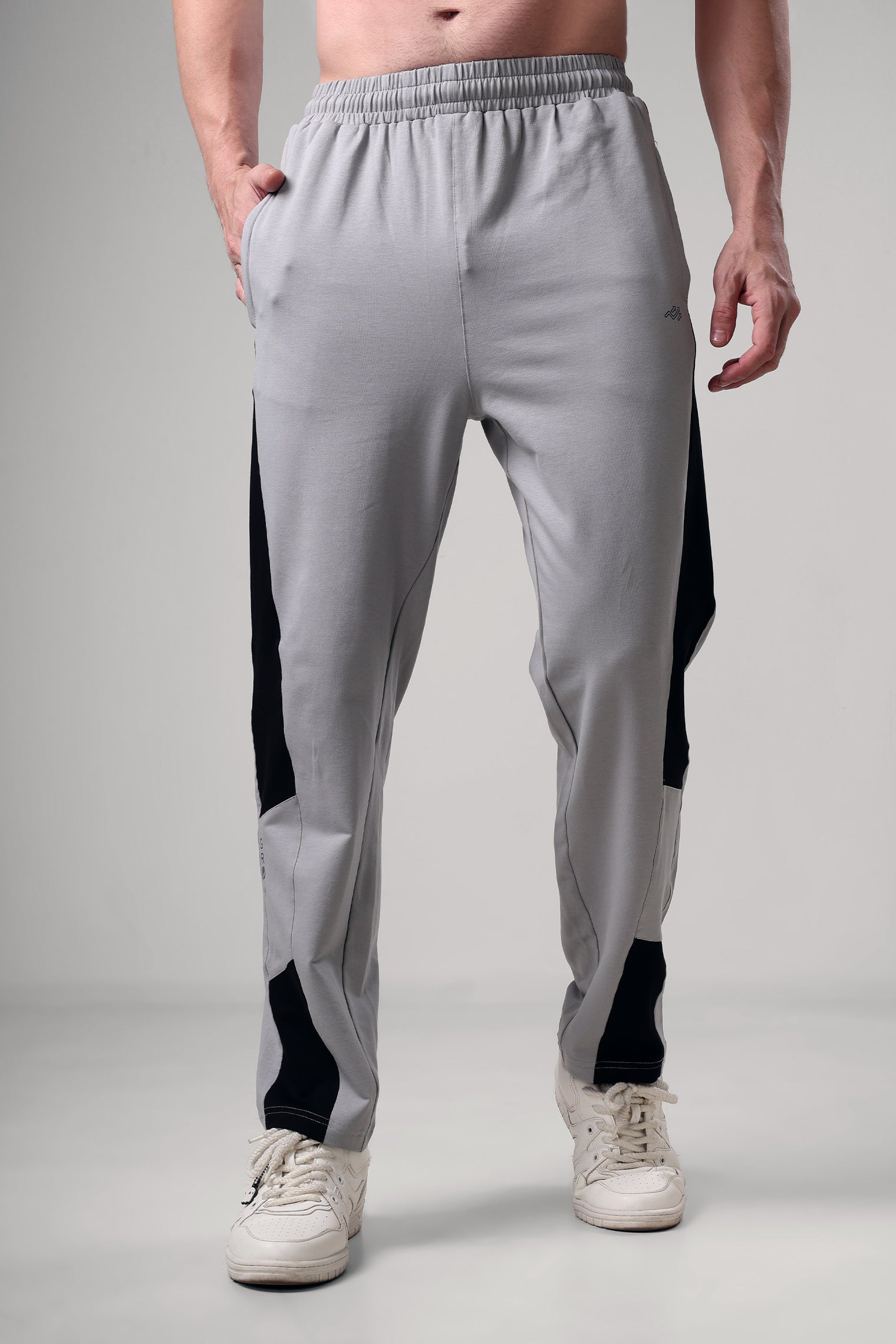 Grow Knitted Terry joggers Grey