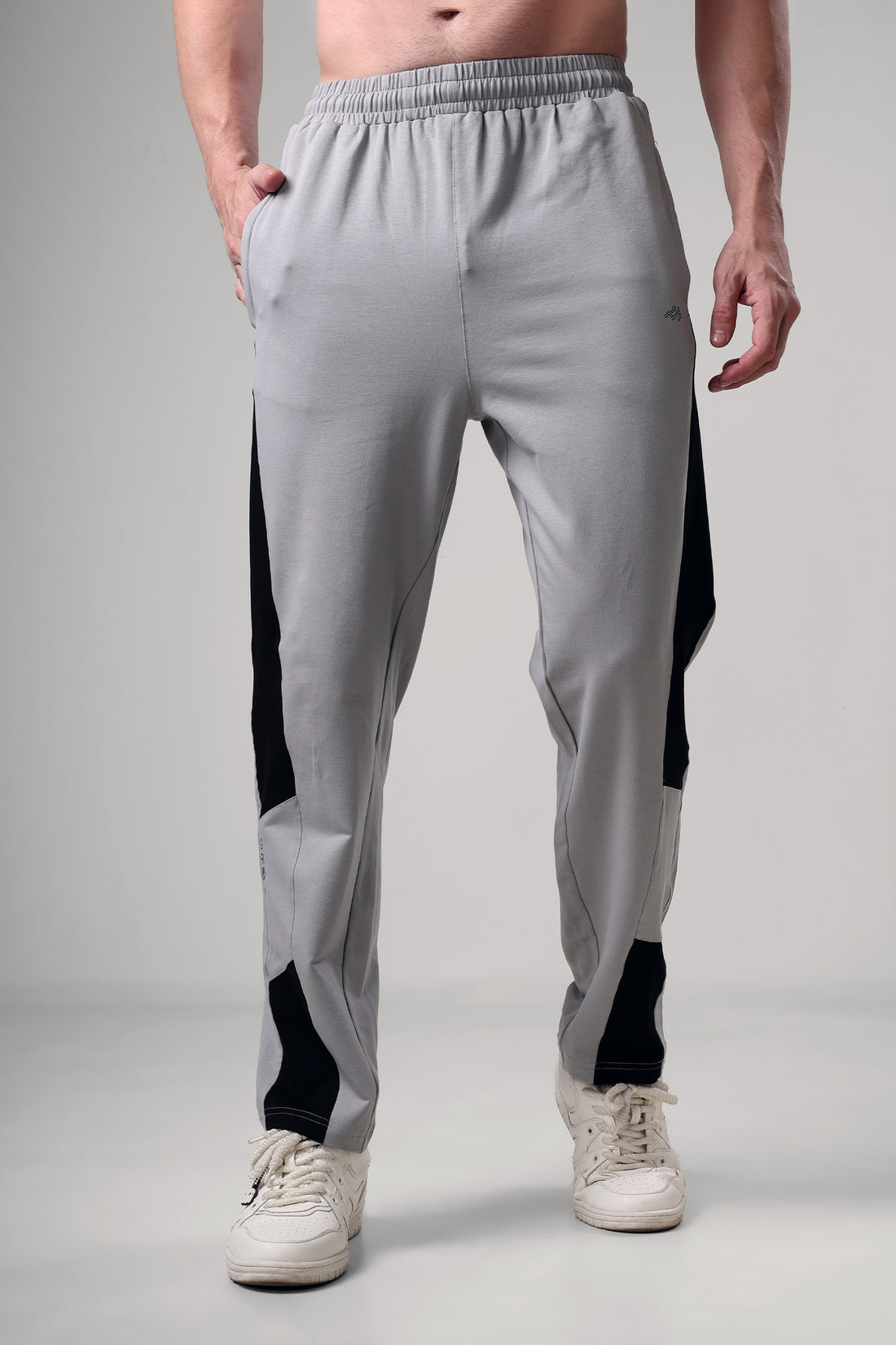 Grow Knitted Terry joggers Grey