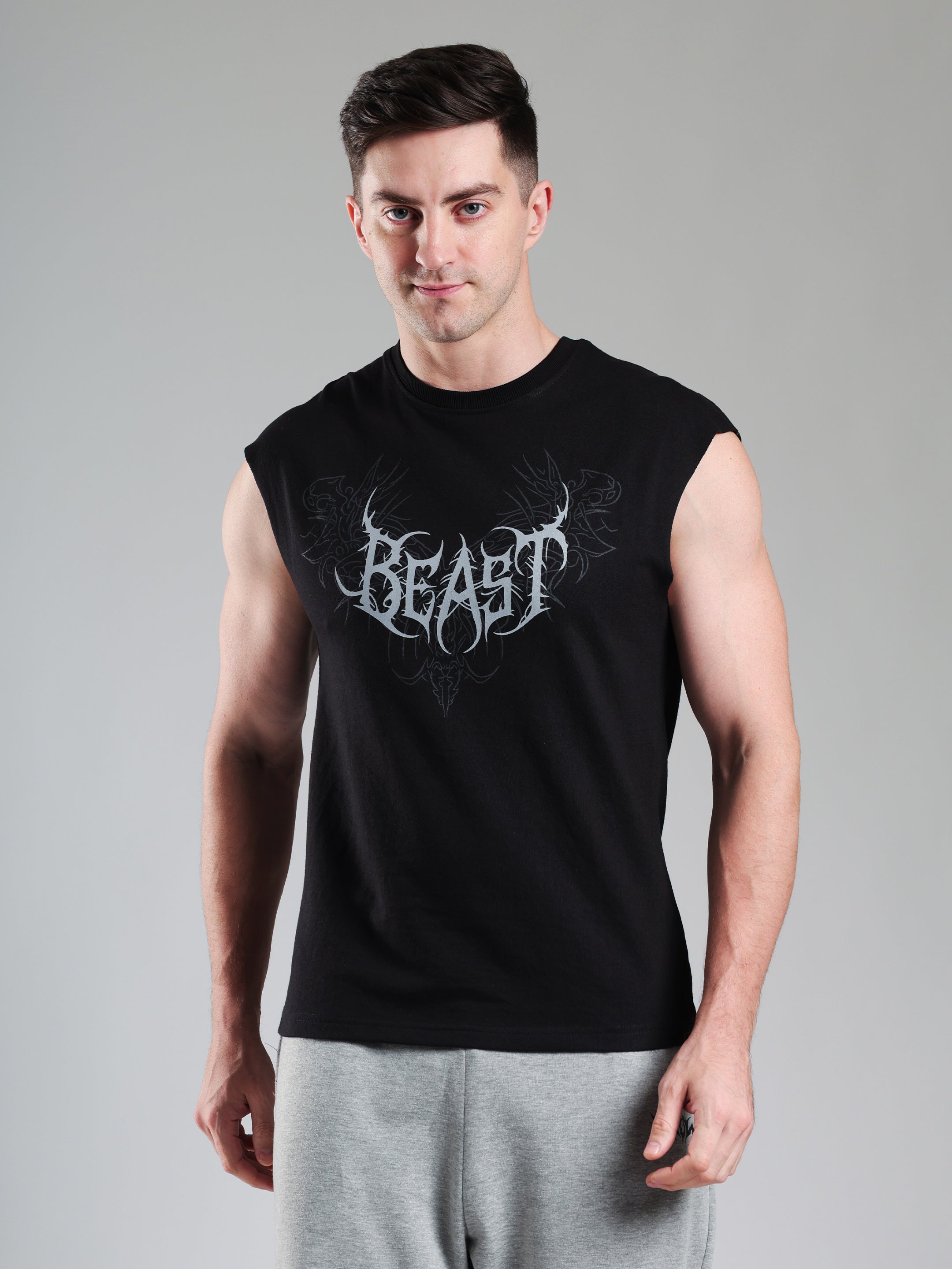Grow Alpha Beast Capsleeves Tee Black
