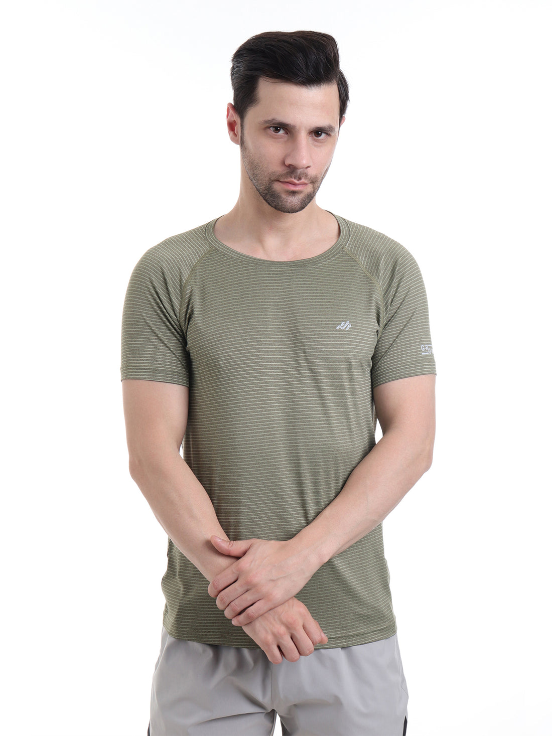 Raglan Sleeve High Performance T-shirt Olive