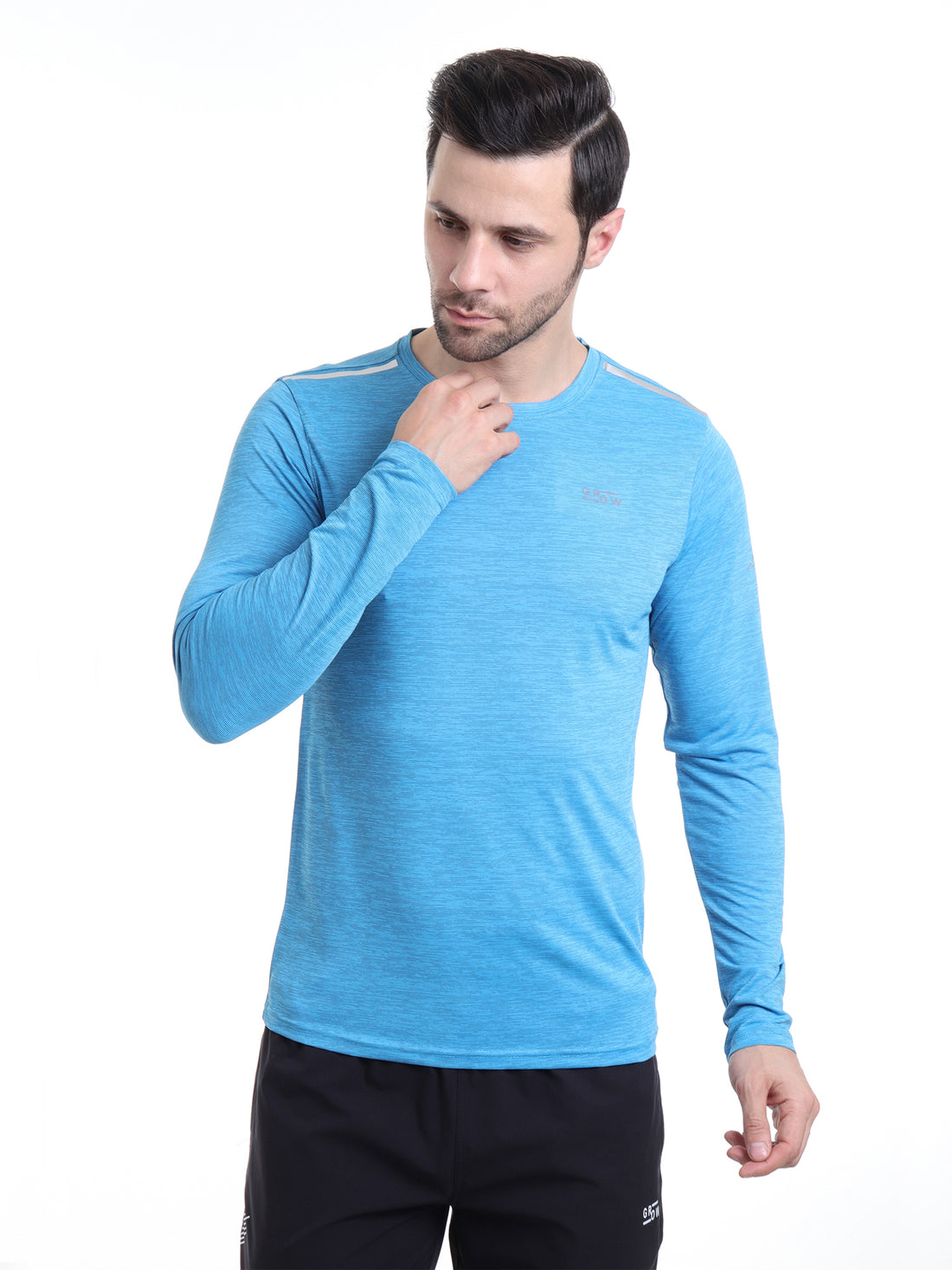 Dry Fit Melange T-shirt Sky Diver