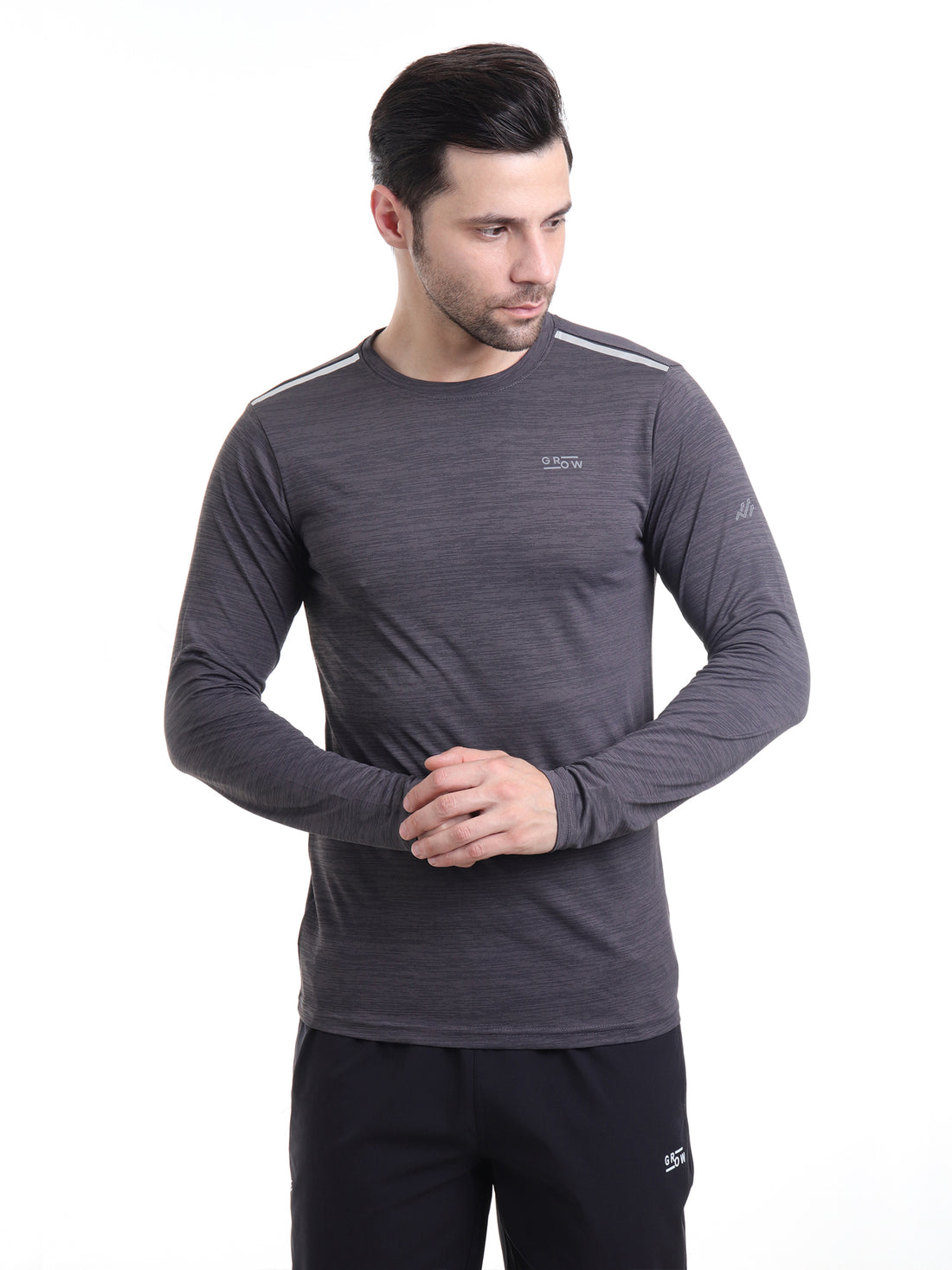 Dry Fit Melange T-shirt Black