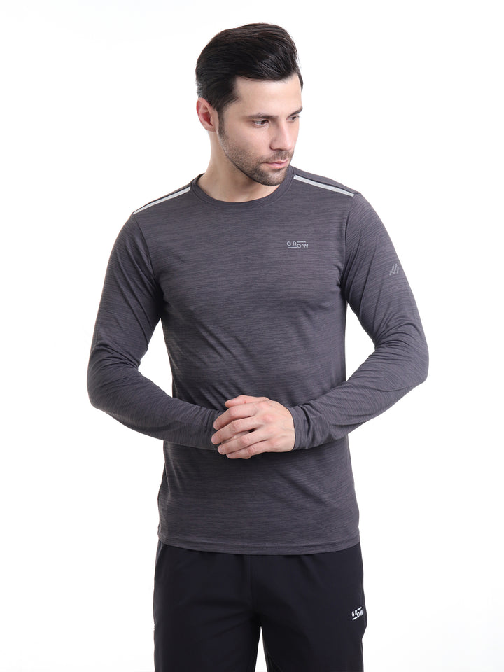Dry Fit Melange T-shirt Black