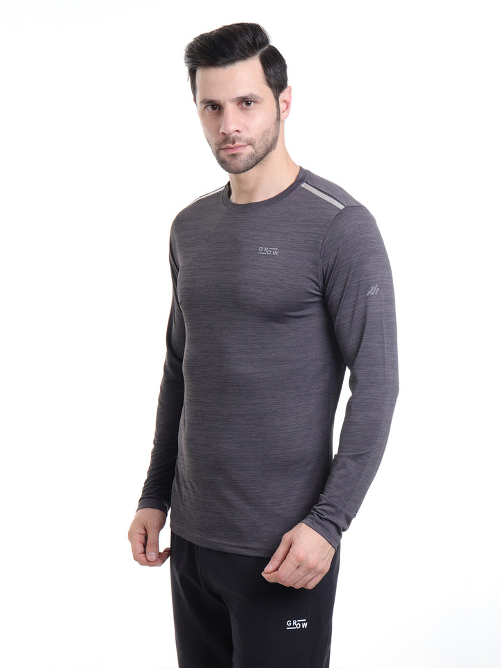 Dry Fit Melange T-shirt Black