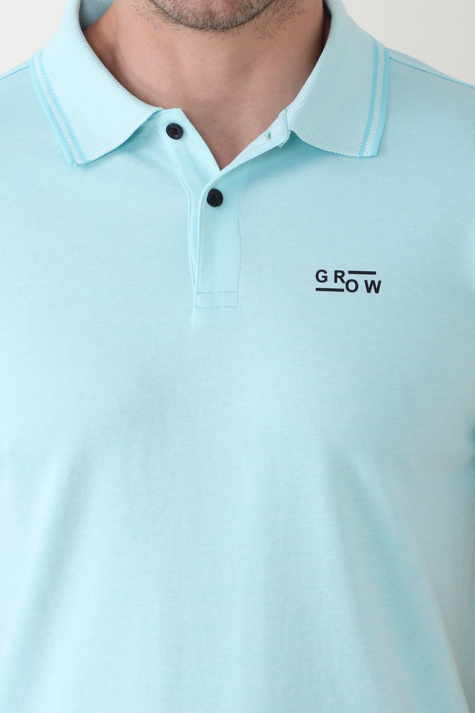 Premium Polo T-shirt Aqua