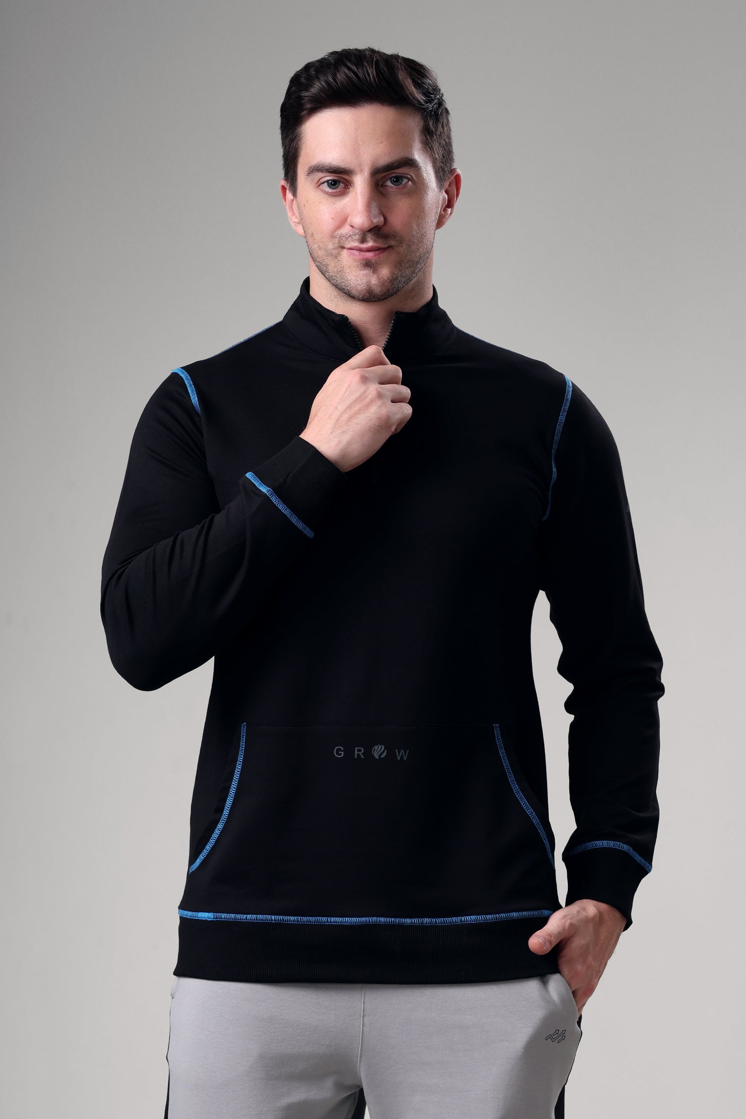 Grow 5T Pullover Black