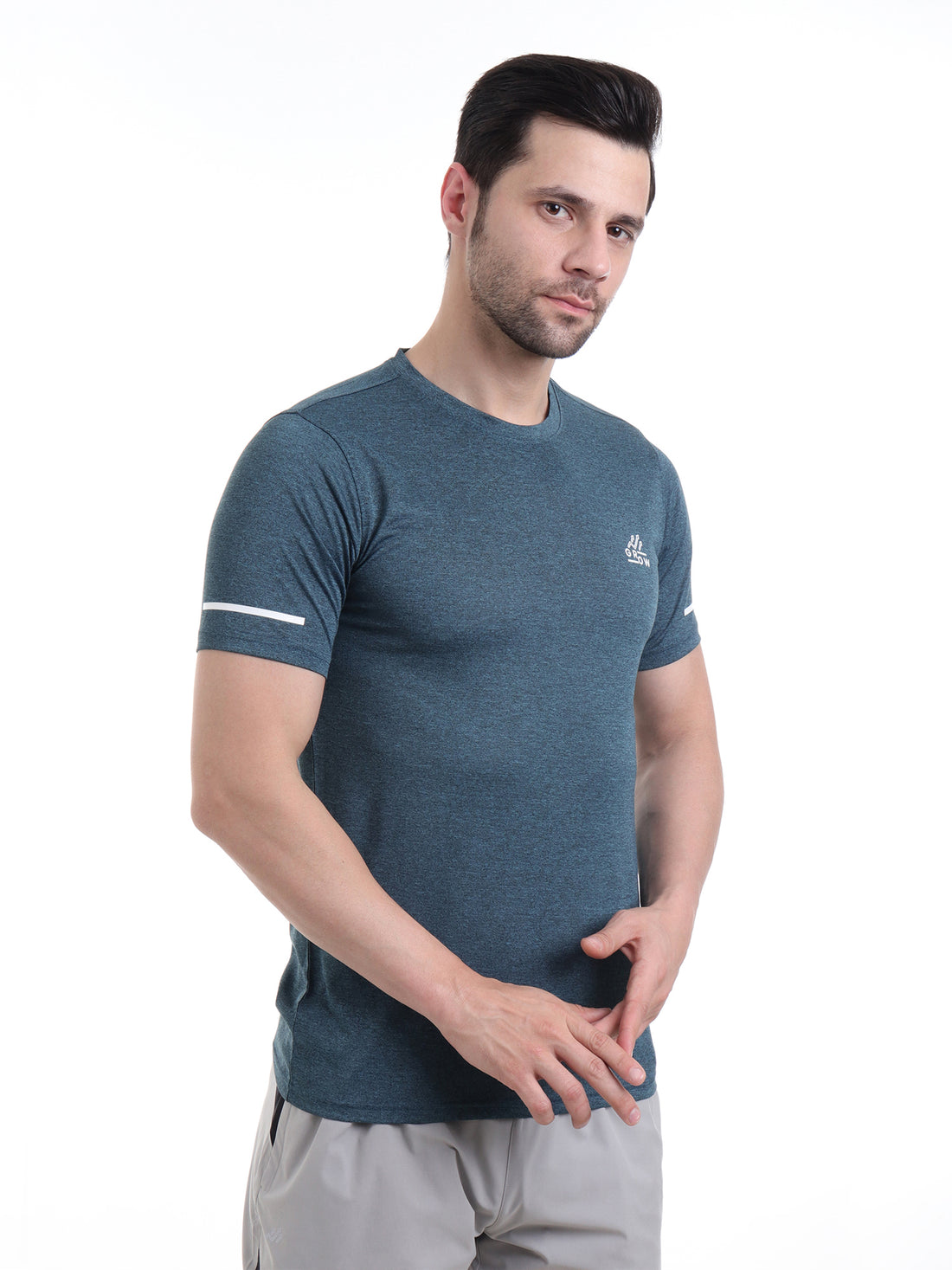 Training Melange T-shirt Teal