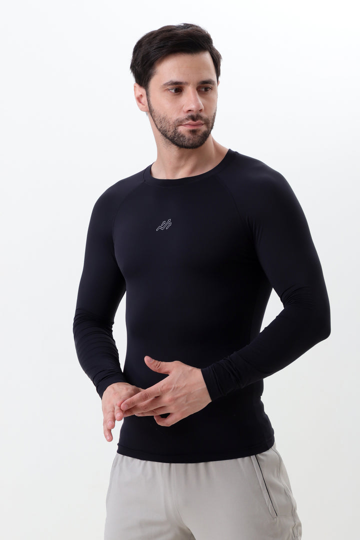 Nylon Compression Fullsleeves T-shirt