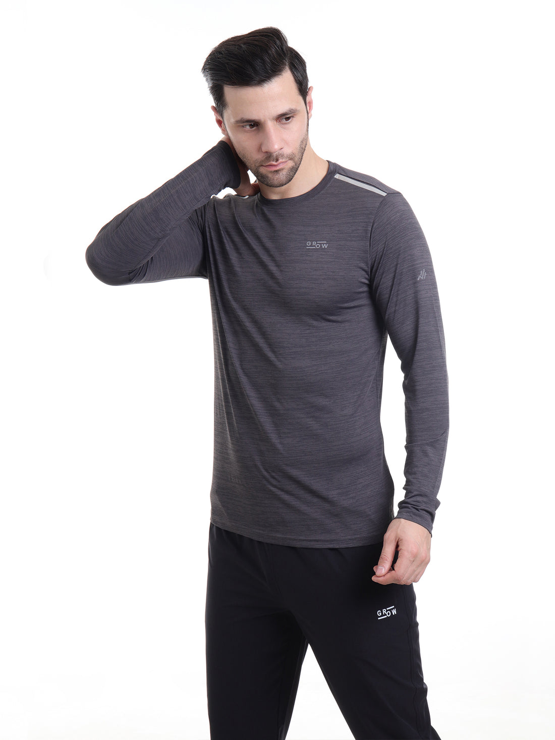 Dry Fit Melange T-shirt Black