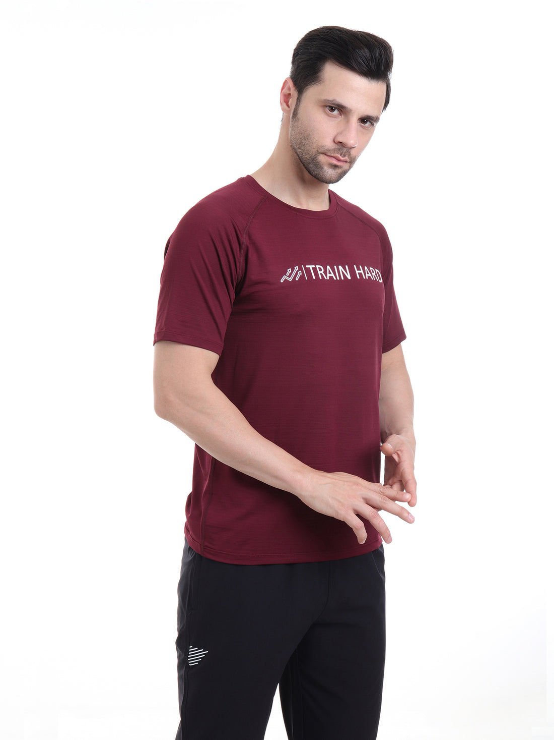 High Performance Training T-Shirt Maroon