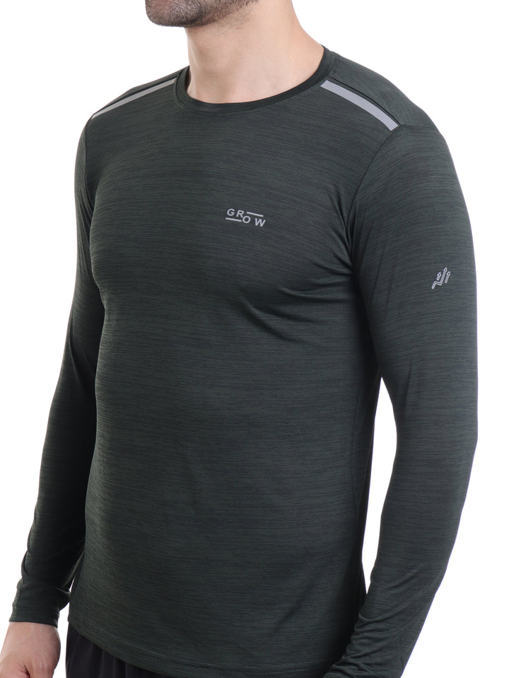 Dry Fit Melange T-shirt Olive