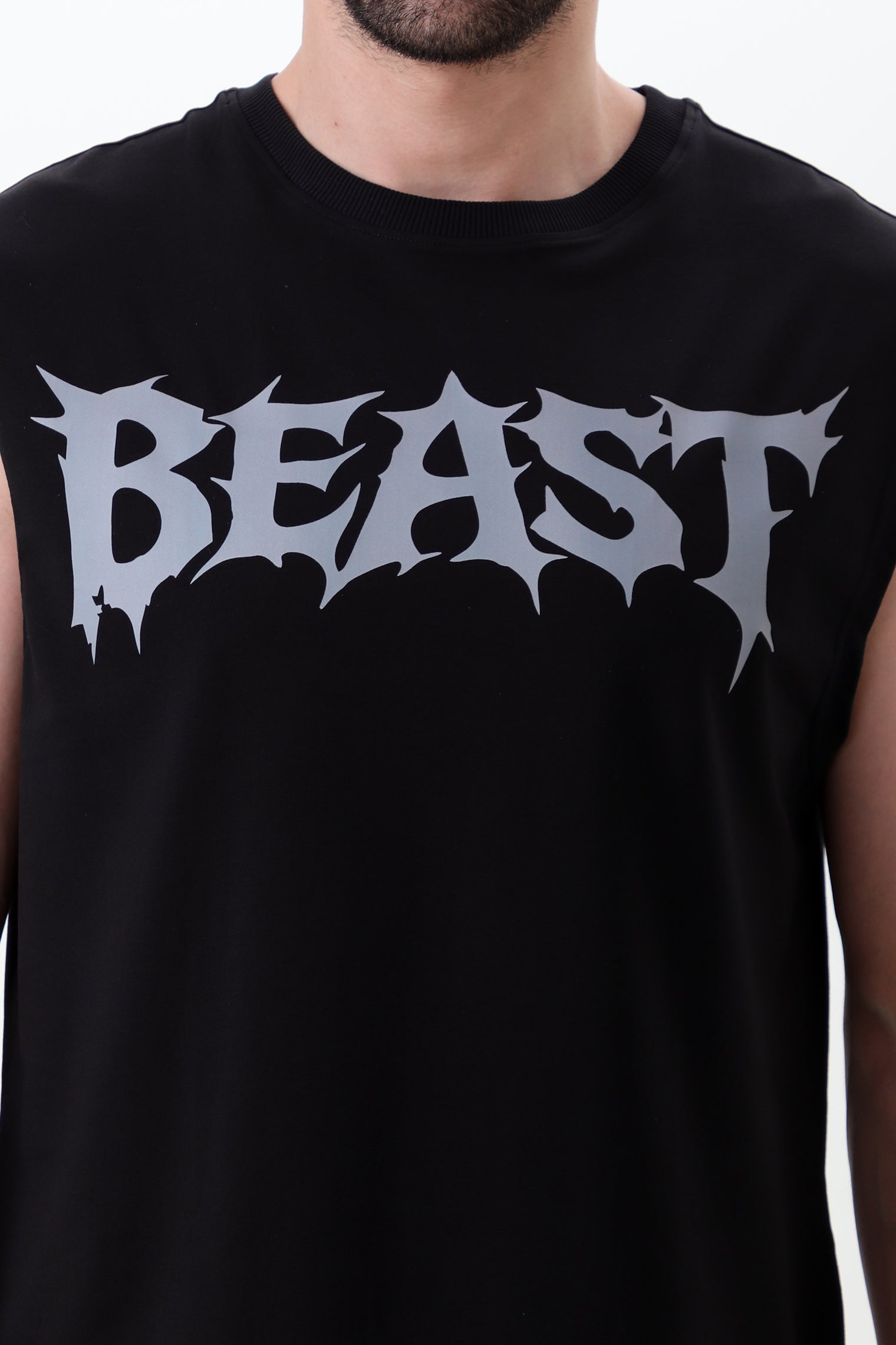 Beast oversize Capsleeves T-shirt