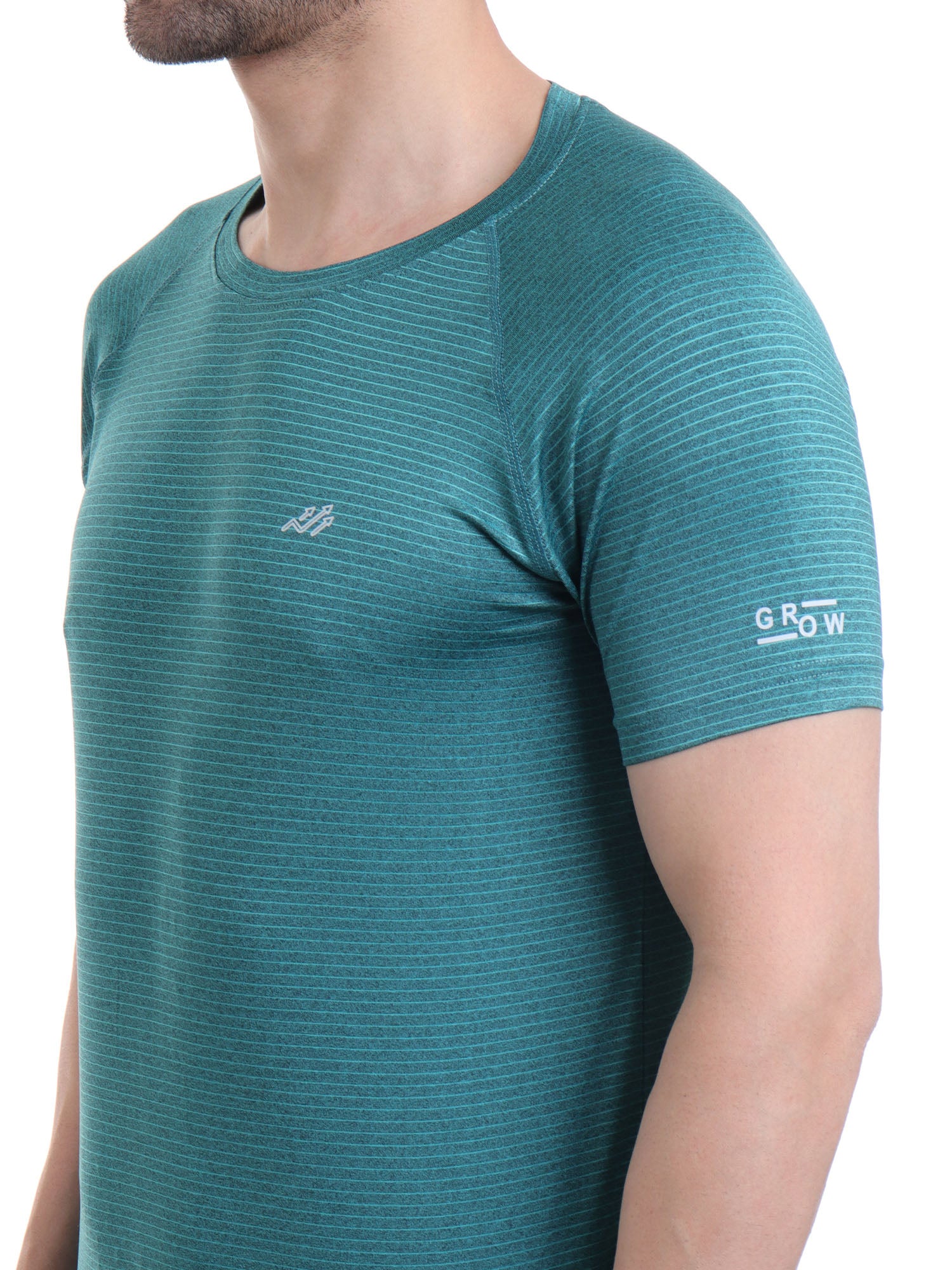 Raglan Sleeve High Performance T-shirt Green