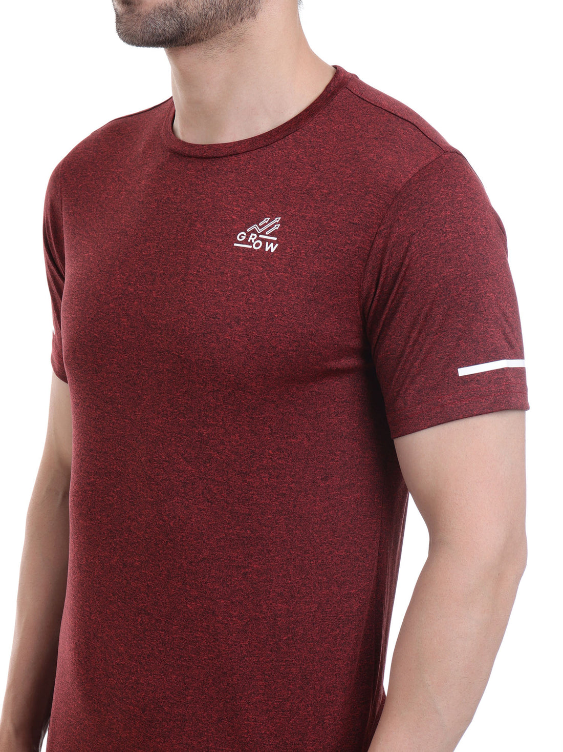 Training Melange T-shirt Rust