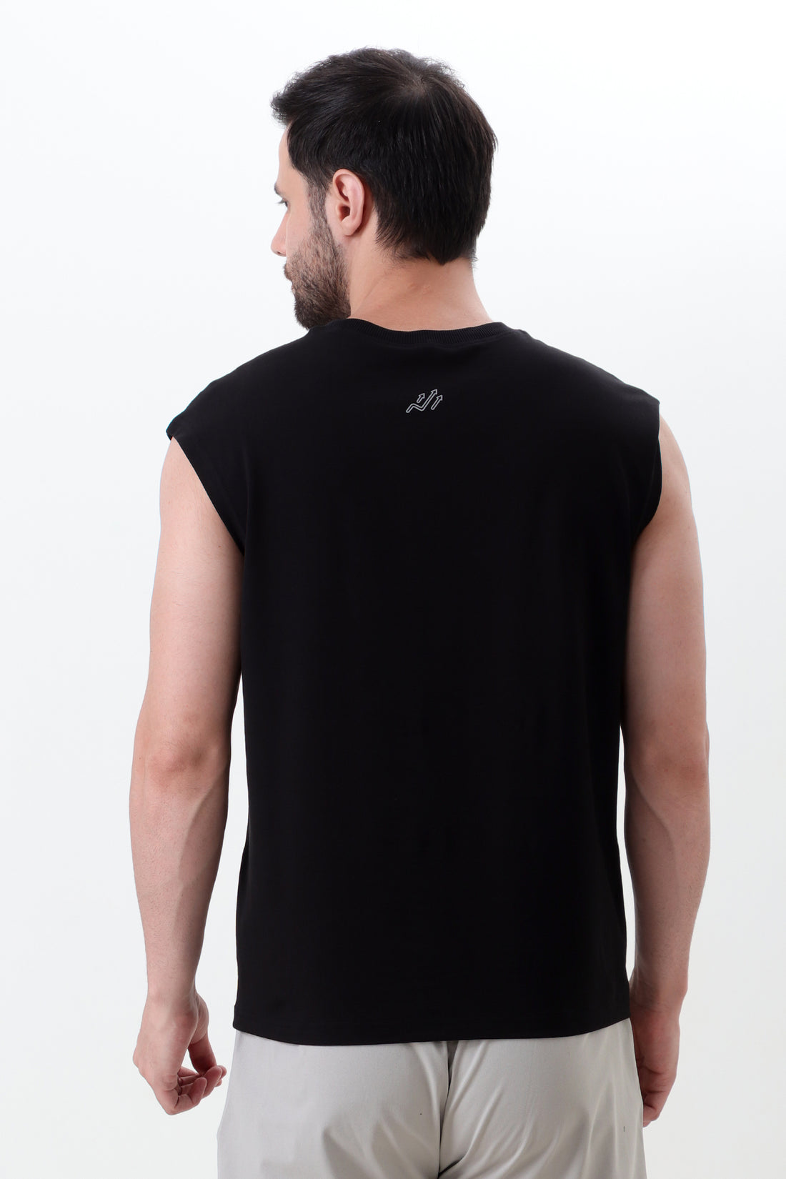 Beast oversize sleeveless T-shirt