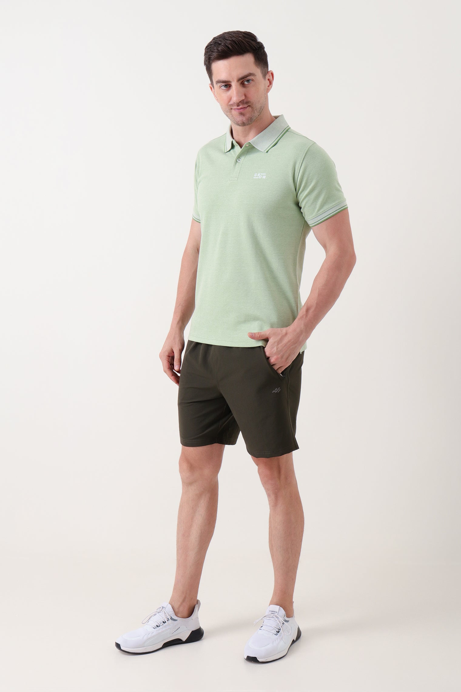 All day Wear Shorts Olive