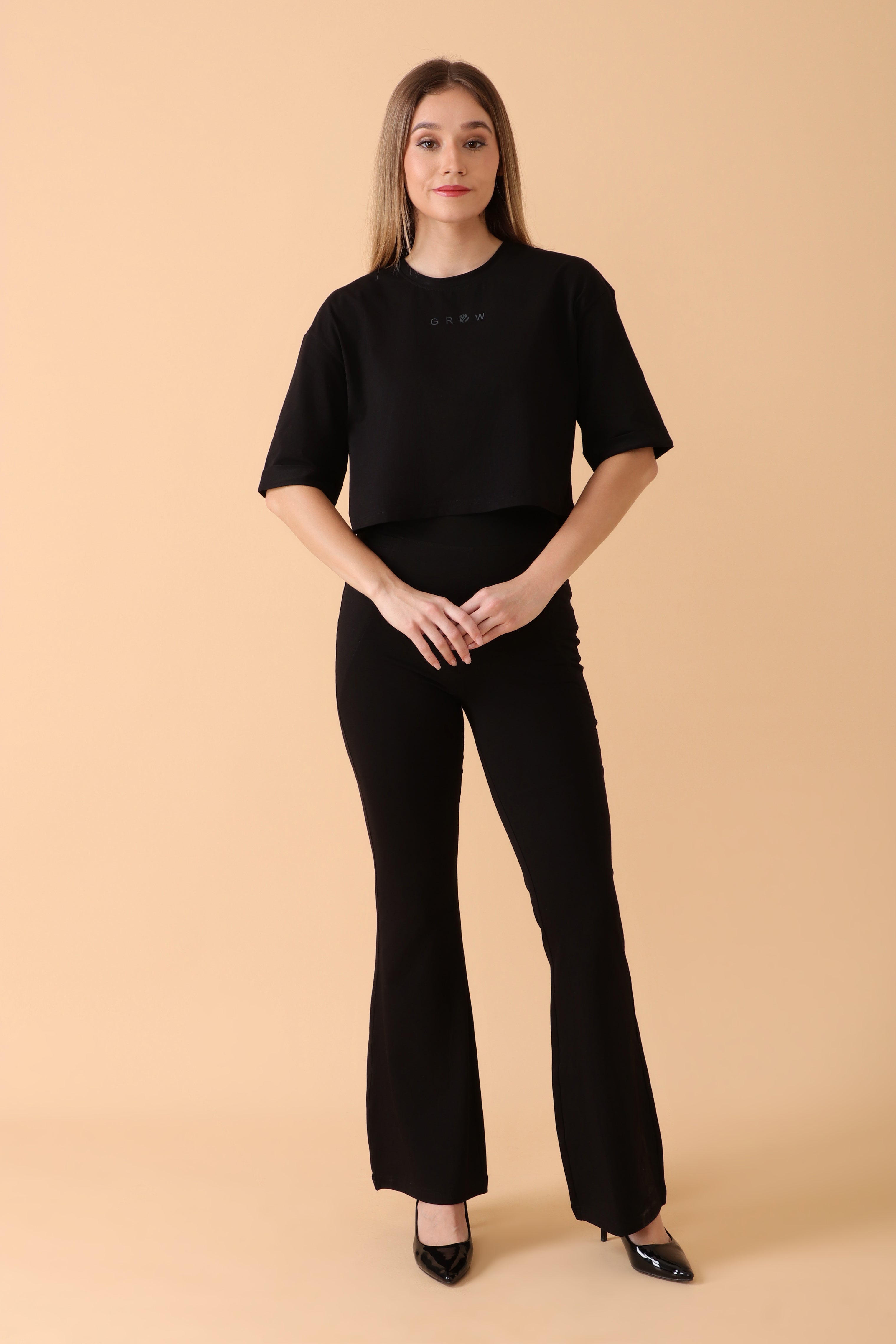 Easy Breezy Flare Pant Baby Black