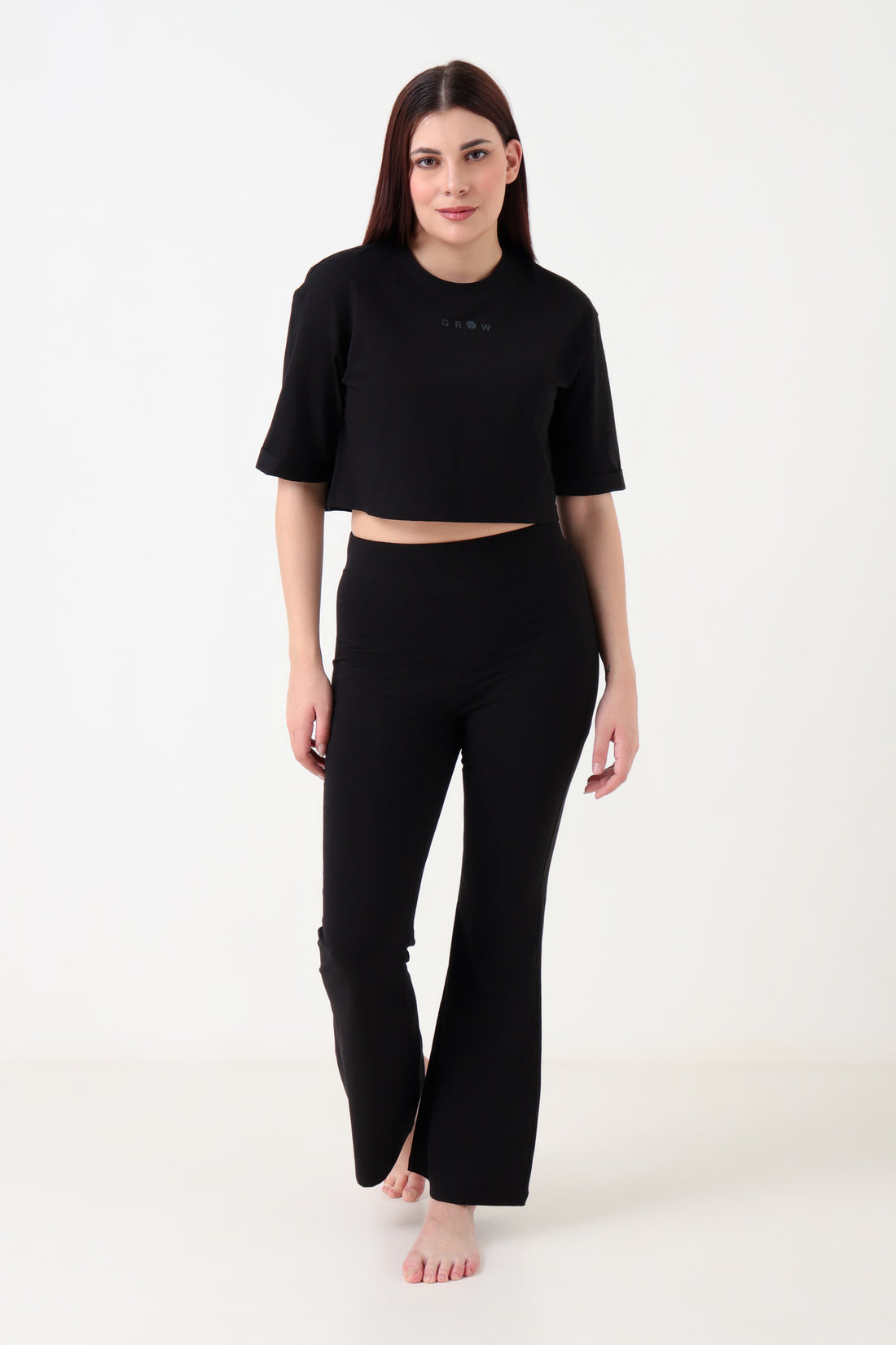 All Day Ease Co-ord Set Black