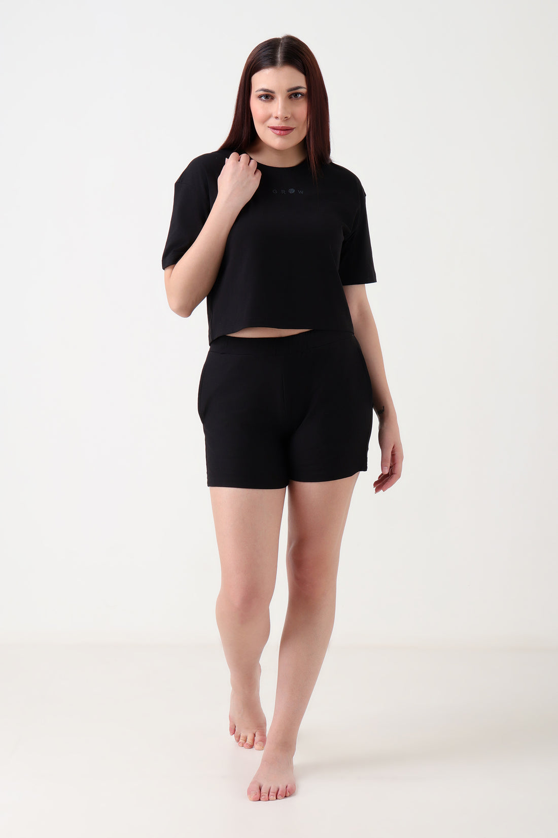 Premium Co-ord Set Black
