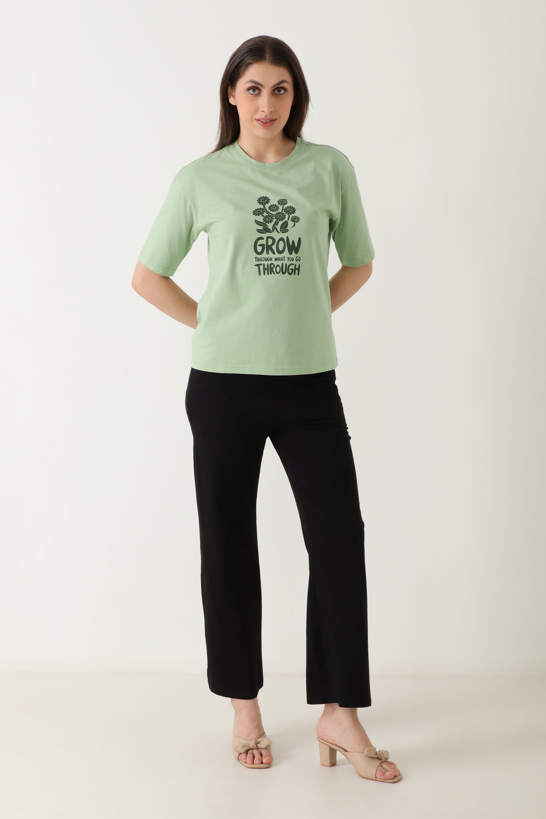 Lazee Luxe Tee Mint To Be