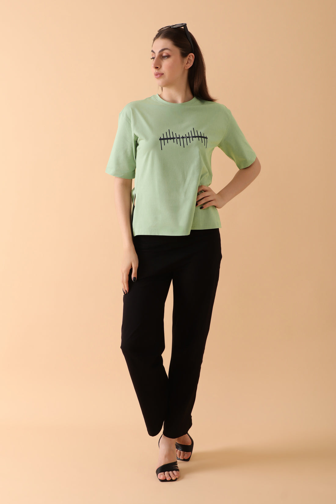 Slit & Chill Tee – Matcha