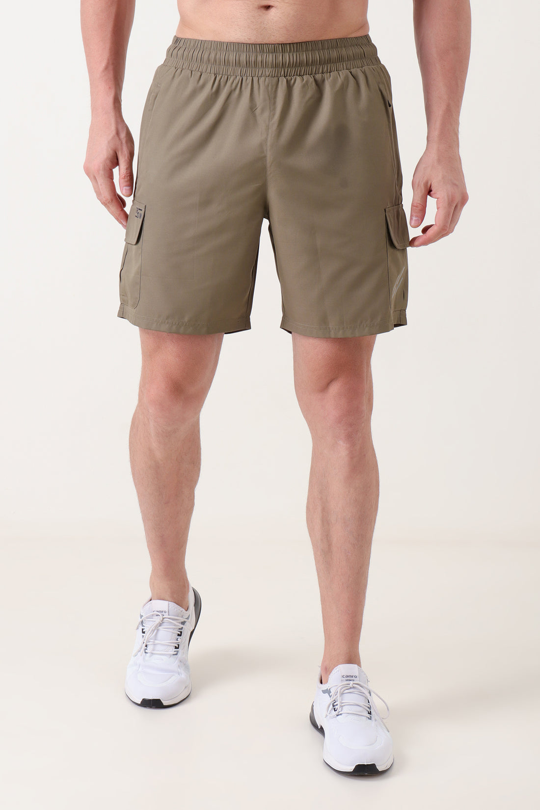 Dobby Cargo Shorts Olive