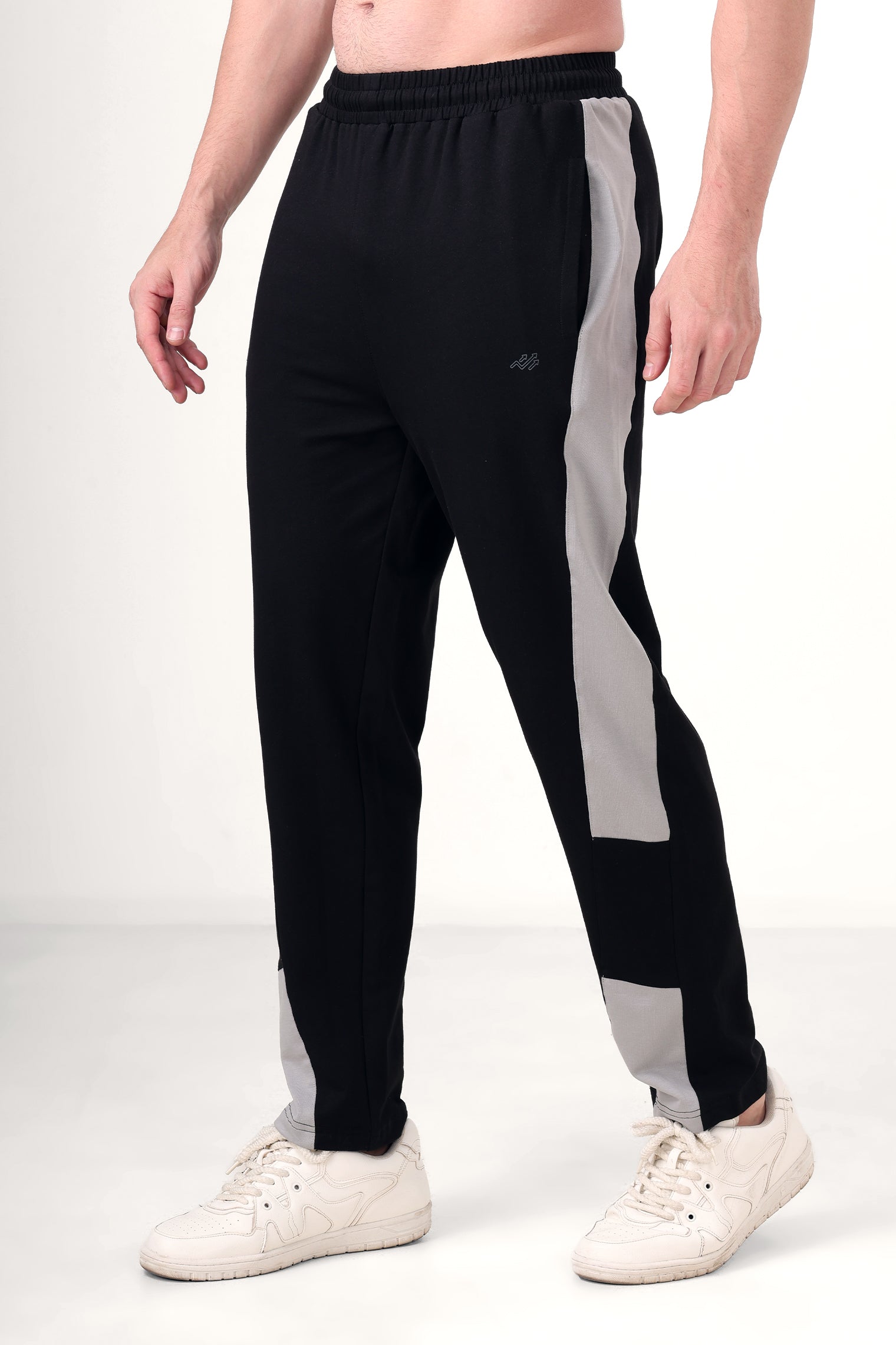 Grow Knitted Terry joggers Black