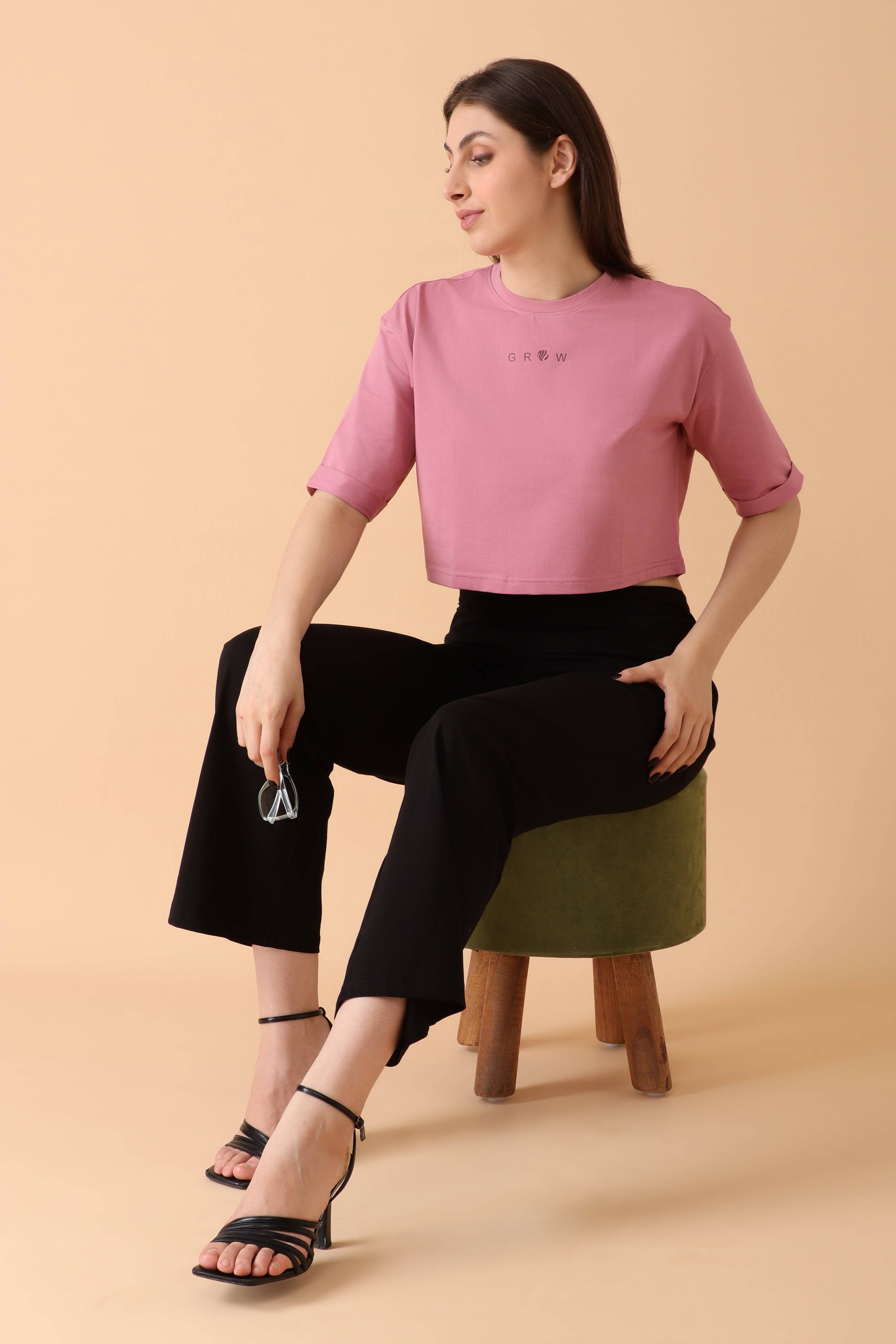 Crop Queen👑Top Blush Rush