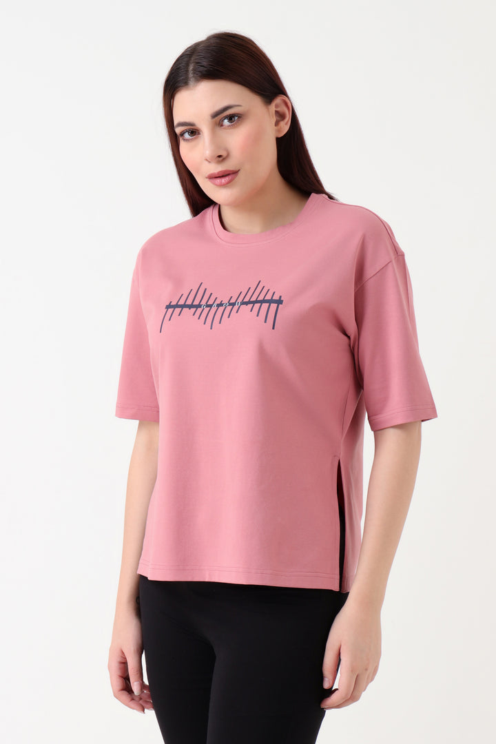 Oversized Slit Tshirt Onion