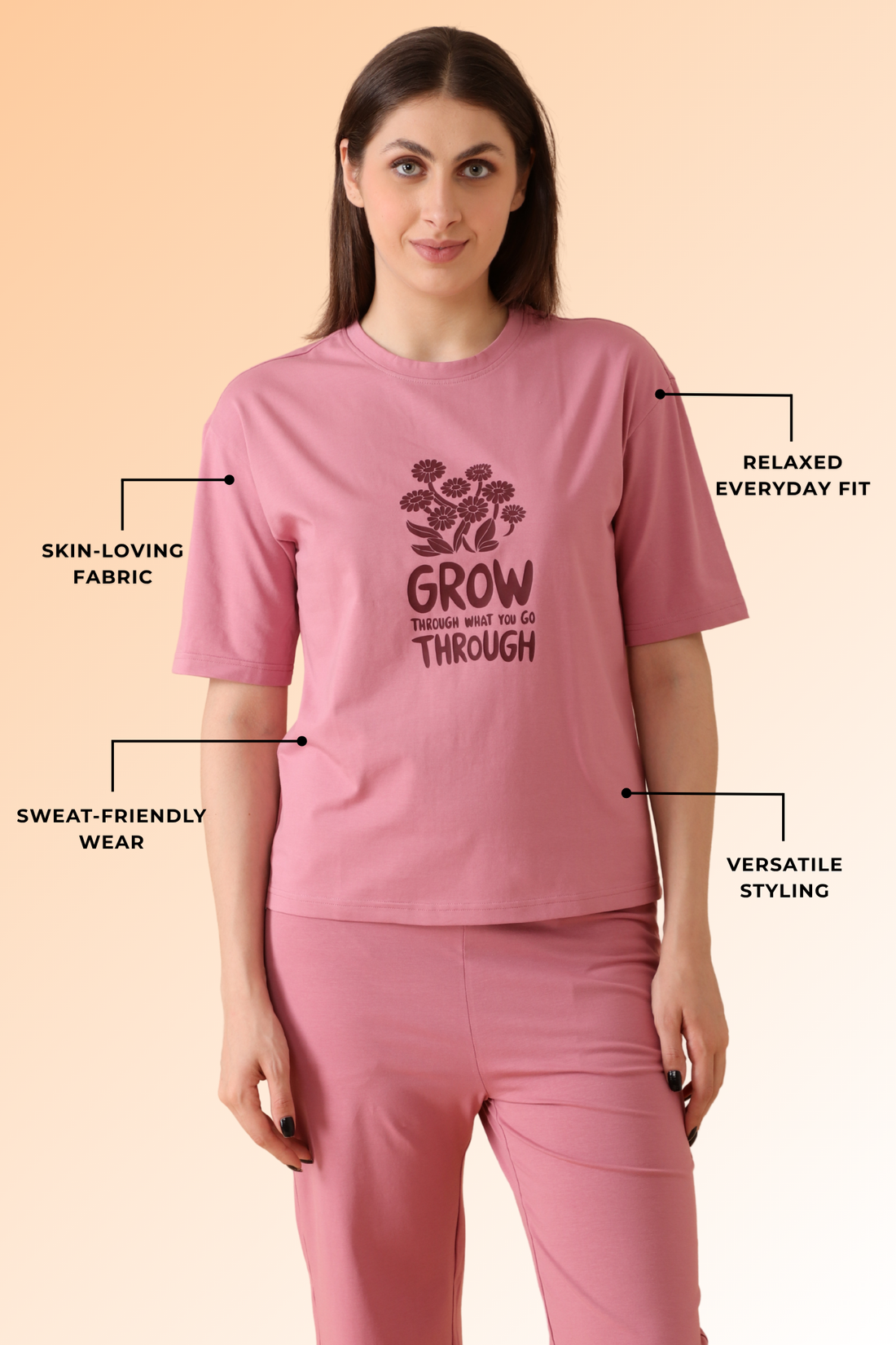 Lazee Luxe Tee On Point-ion