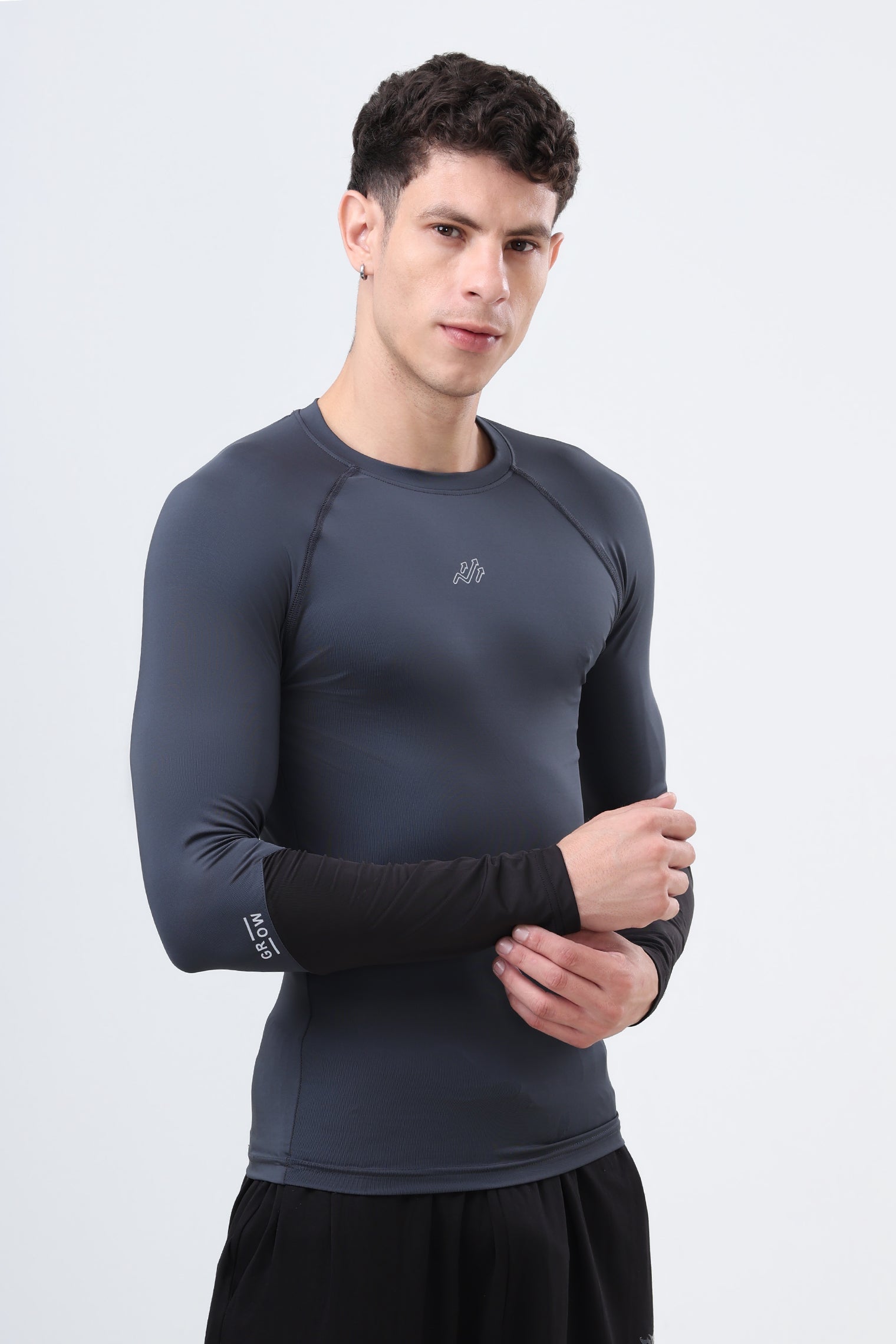 Elevate Compression T-shirt Grey