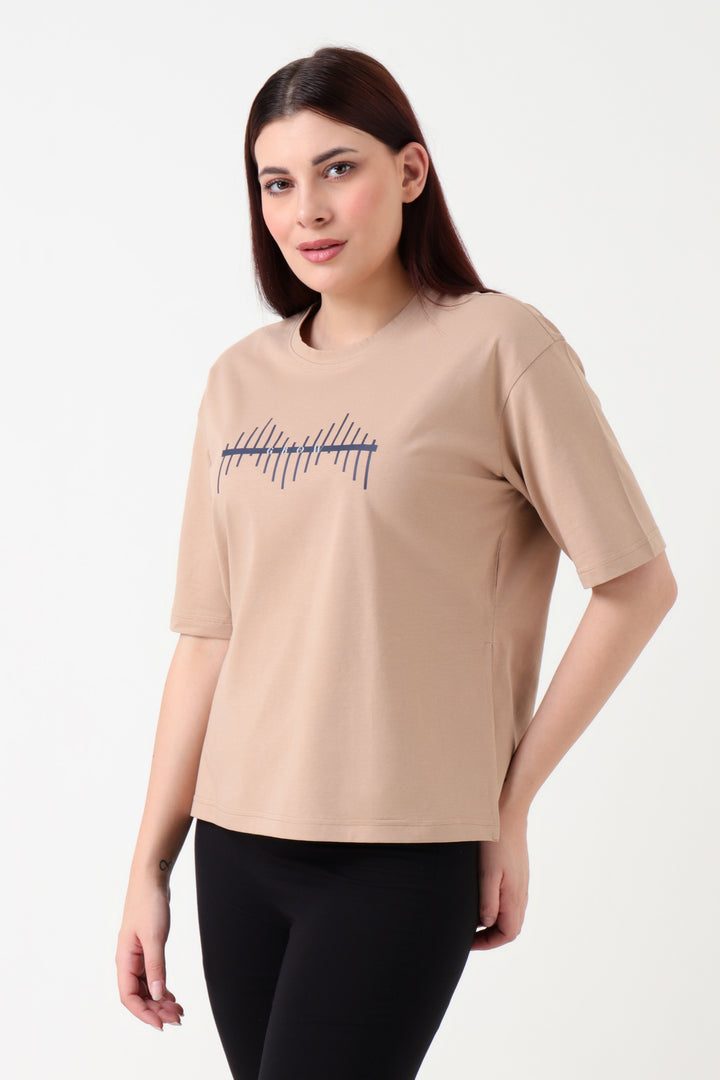 Oversized Slit Tshirt Skin