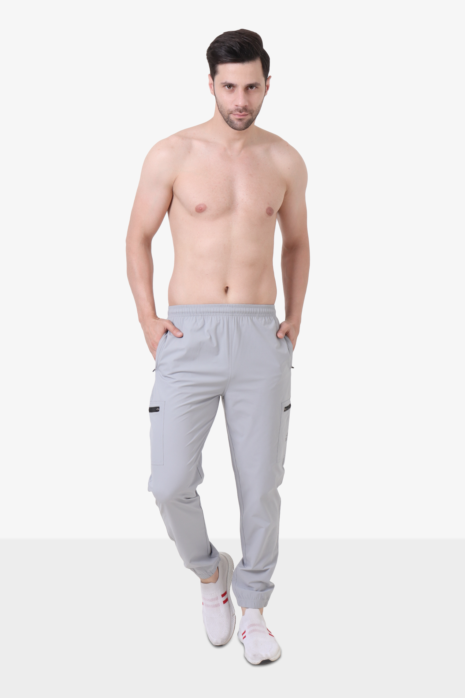 Ultra-Light Cargo Pants Light Grey