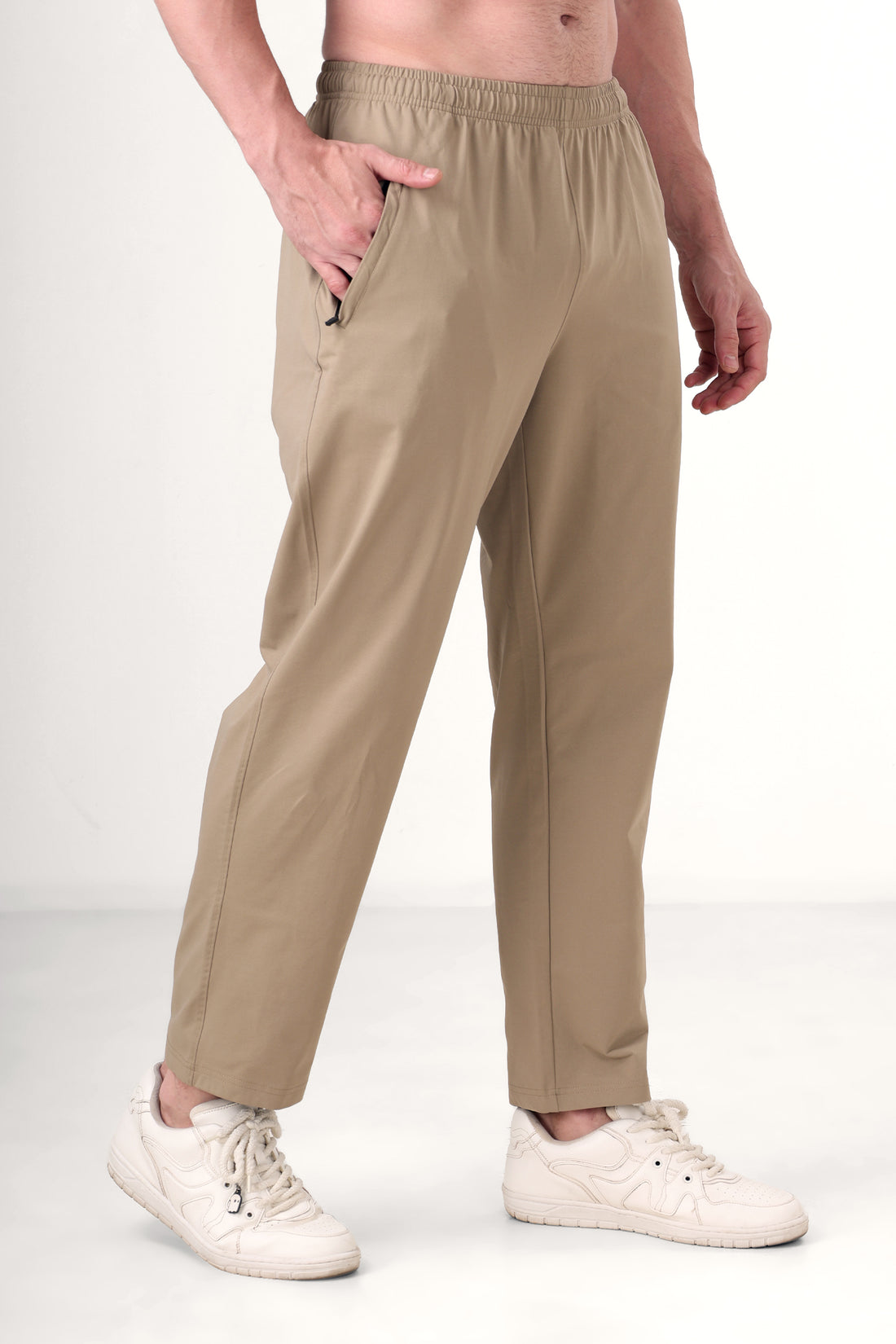 GROW Relaxed Comfy Joggers Khaki