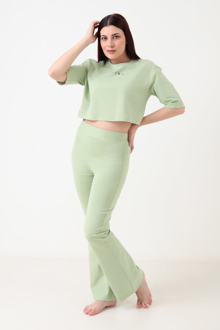 All Day Ease Co-ord Set Pista