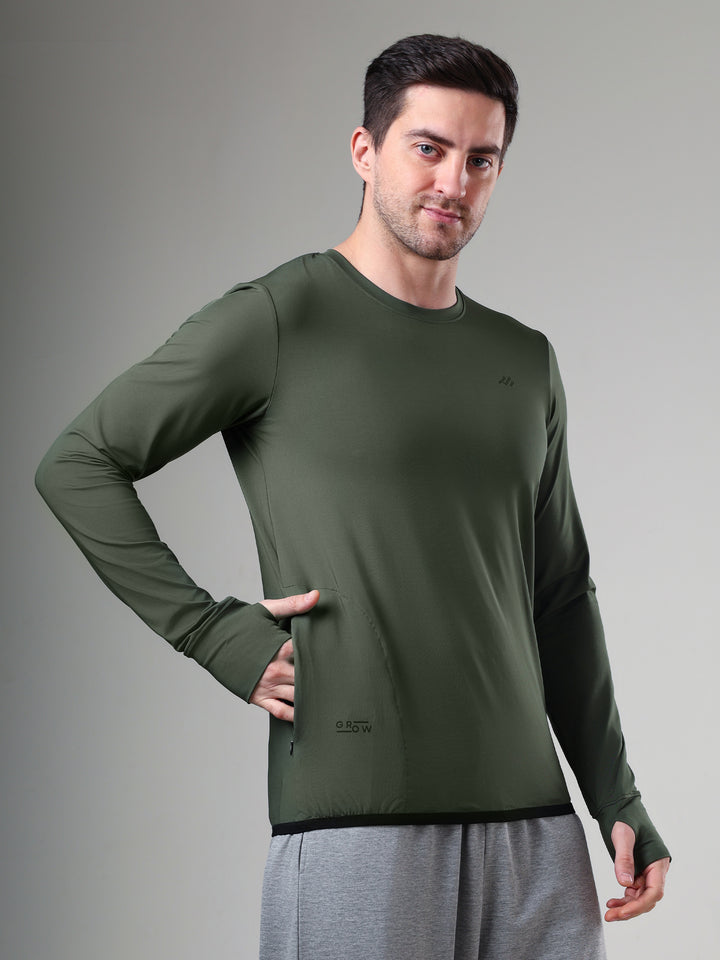 Climacool Biker's Tshirt Olive