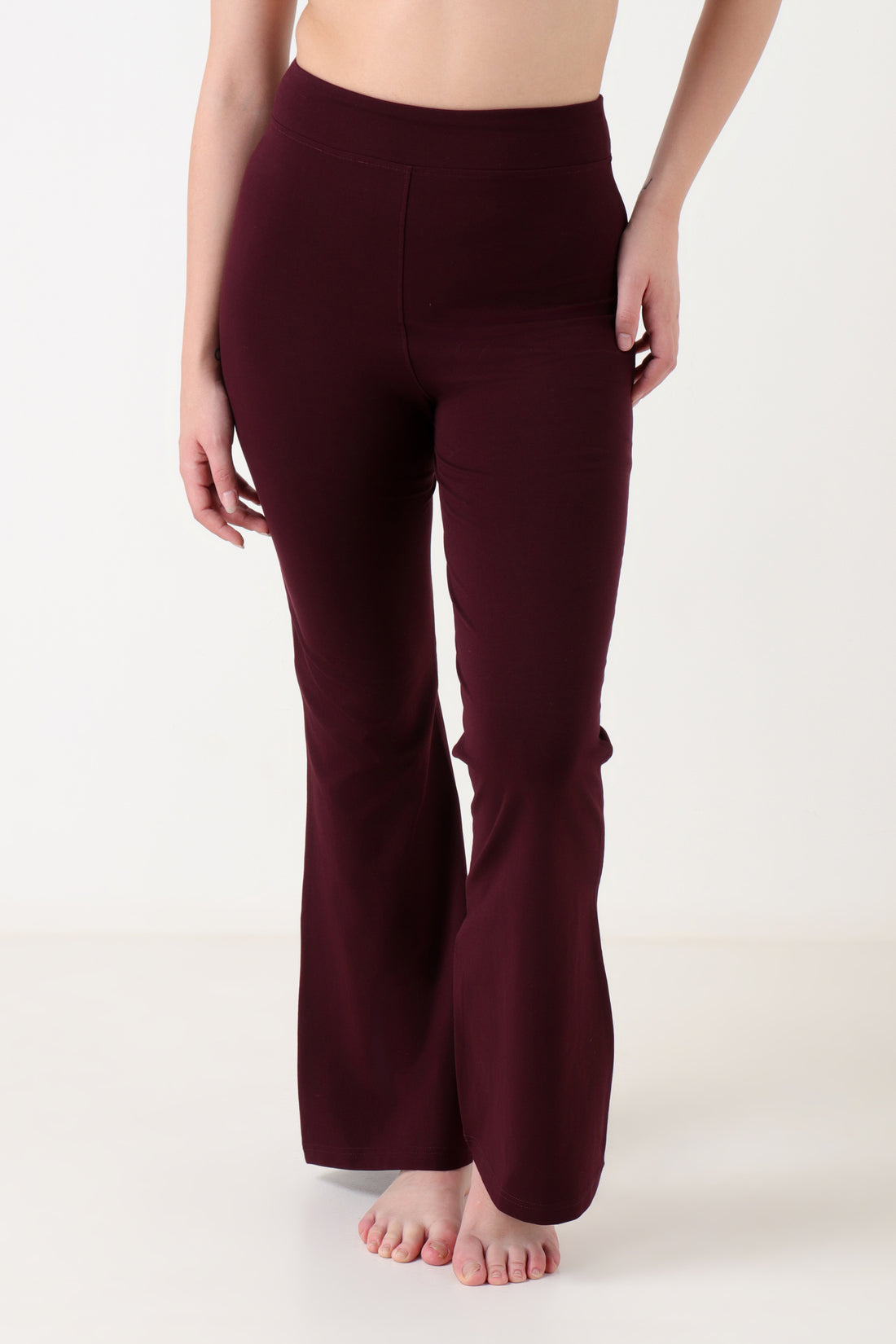 All Day Ease Flare Pant Wine